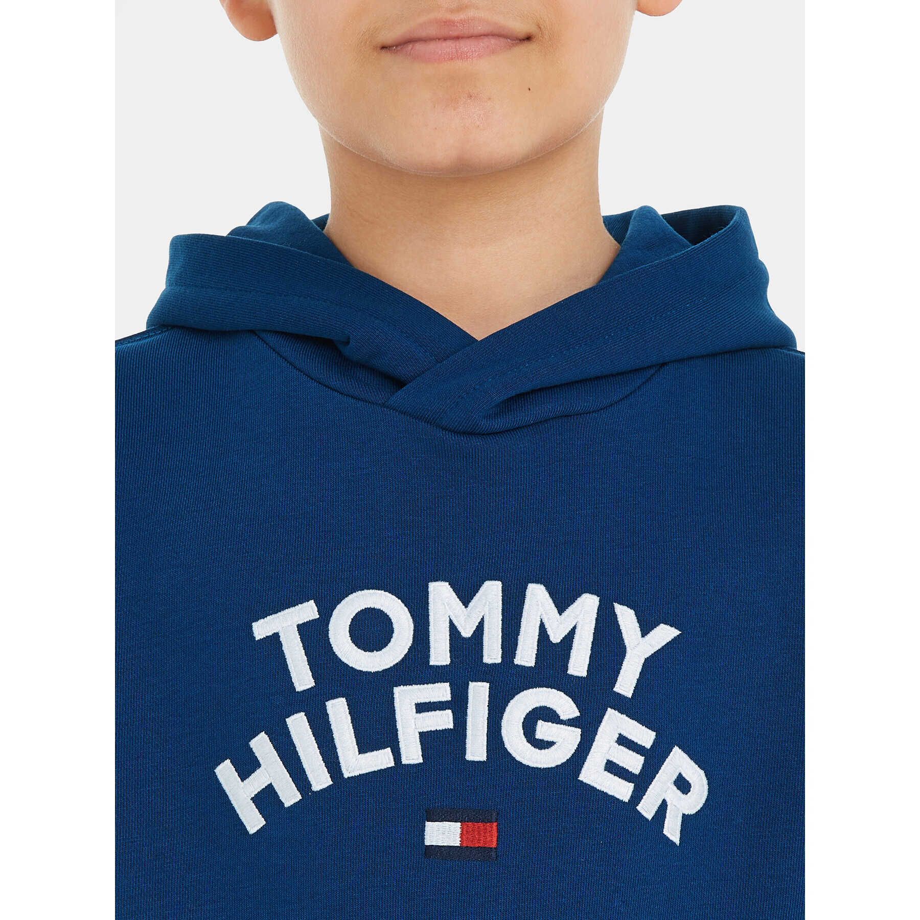Tommy Hilfiger Суитшърт KB0KB08490 M Син Regular Fit - Pepit.bg