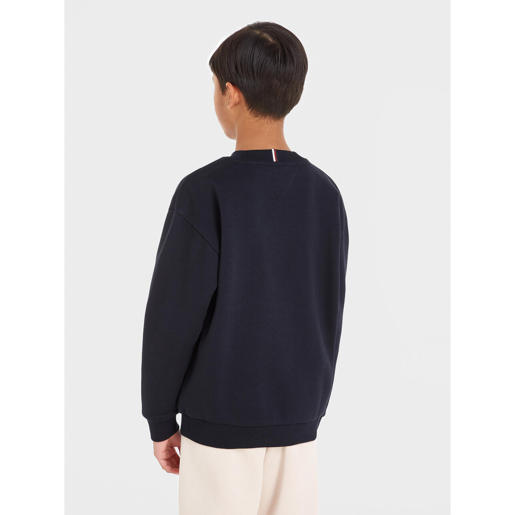 Tommy Hilfiger Суитшърт KB0KB08497 S Тъмносин Regular Fit - Pepit.bg