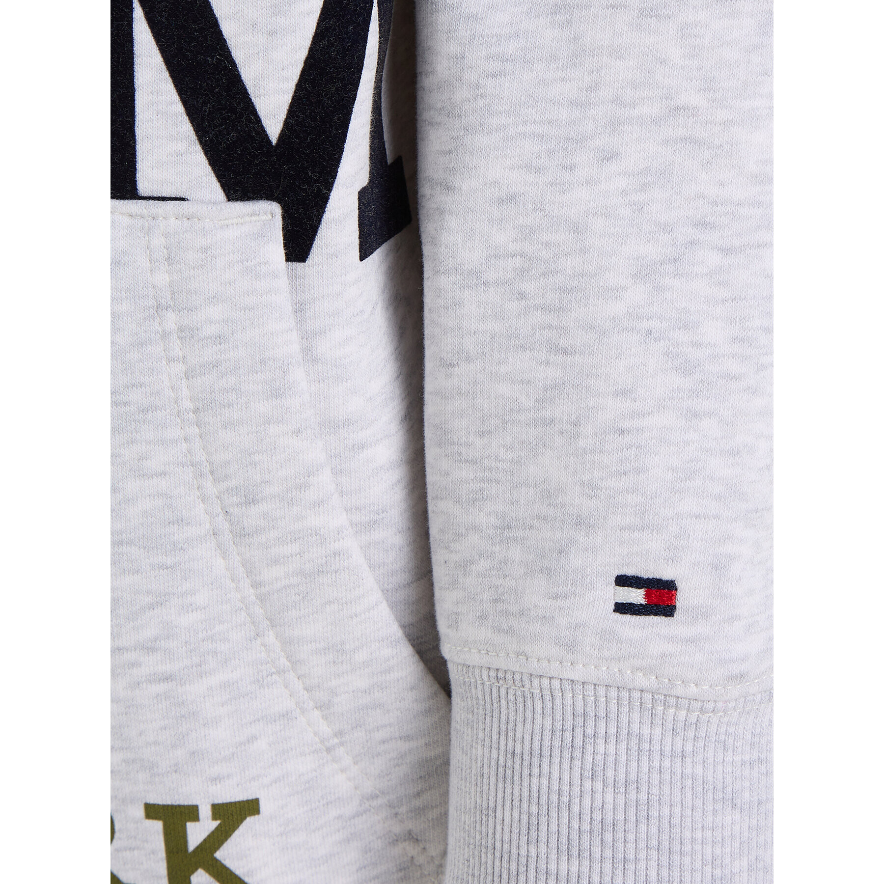 Tommy Hilfiger Суитшърт KB0KB08498 Сив Regular Fit - Pepit.bg