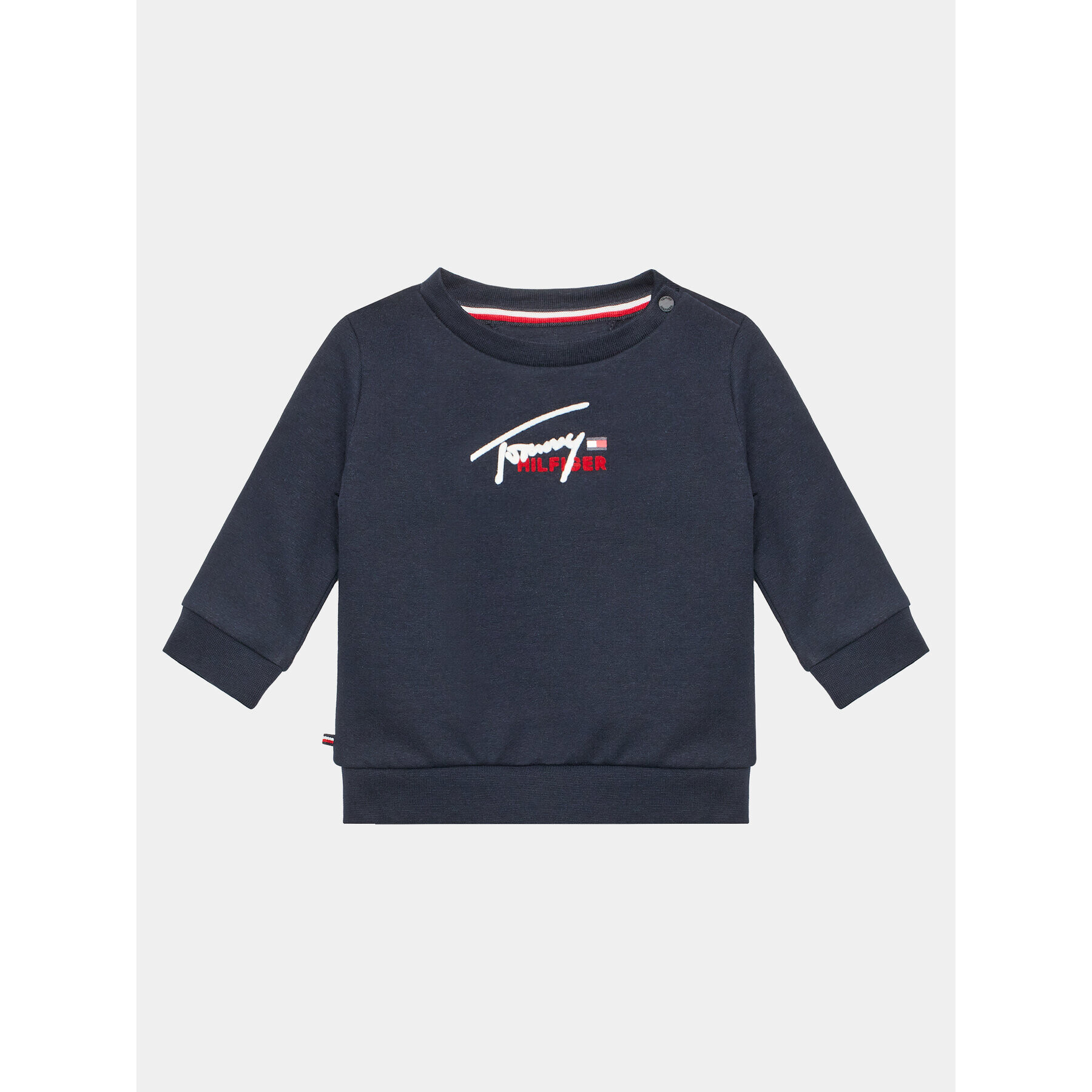 Tommy Hilfiger Суитшърт KN0KN01612 Тъмносин Regular Fit - Pepit.bg