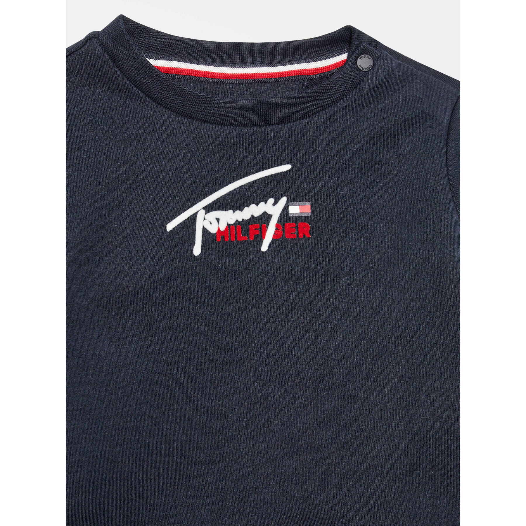 Tommy Hilfiger Суитшърт KN0KN01612 Тъмносин Regular Fit - Pepit.bg
