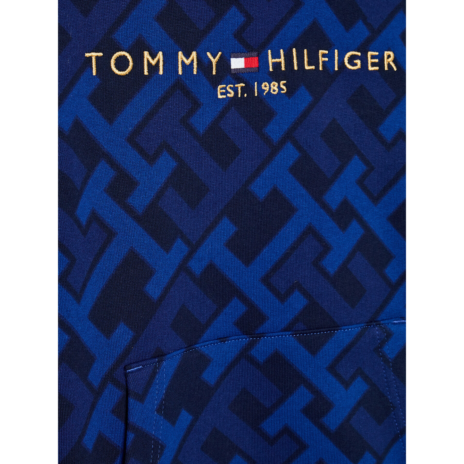 Tommy Hilfiger Суитшърт KS0KS00295 Тъмносин Regular Fit - Pepit.bg