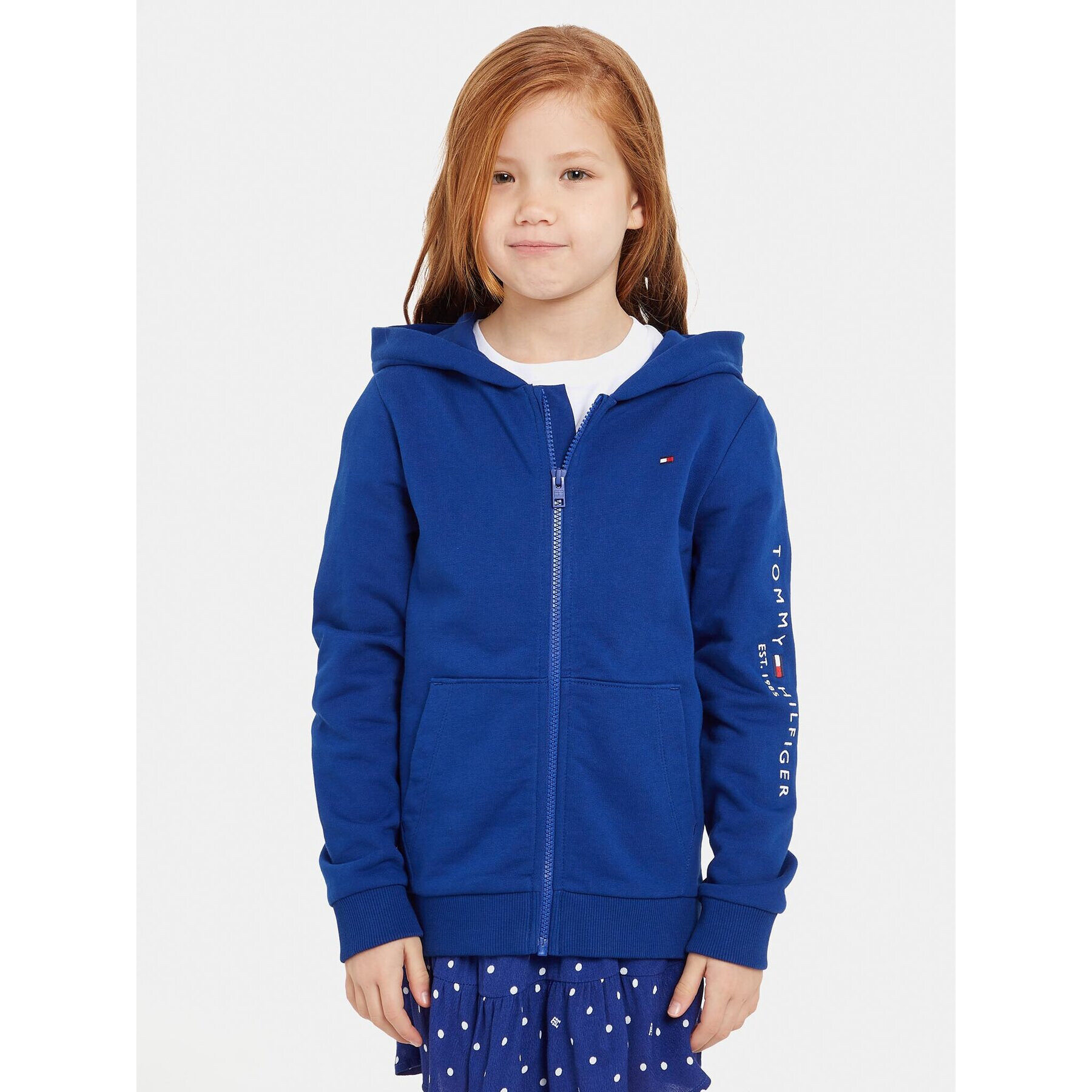 Tommy Hilfiger Суитшърт KS0KS00421 M Тъмносин Regular Fit - Pepit.bg