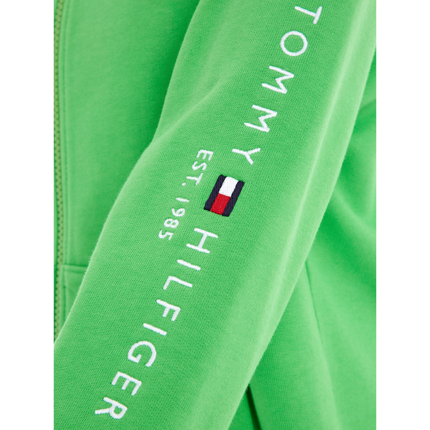 Tommy Hilfiger Суитшърт KS0KS00421 M Зелен Regular Fit - Pepit.bg