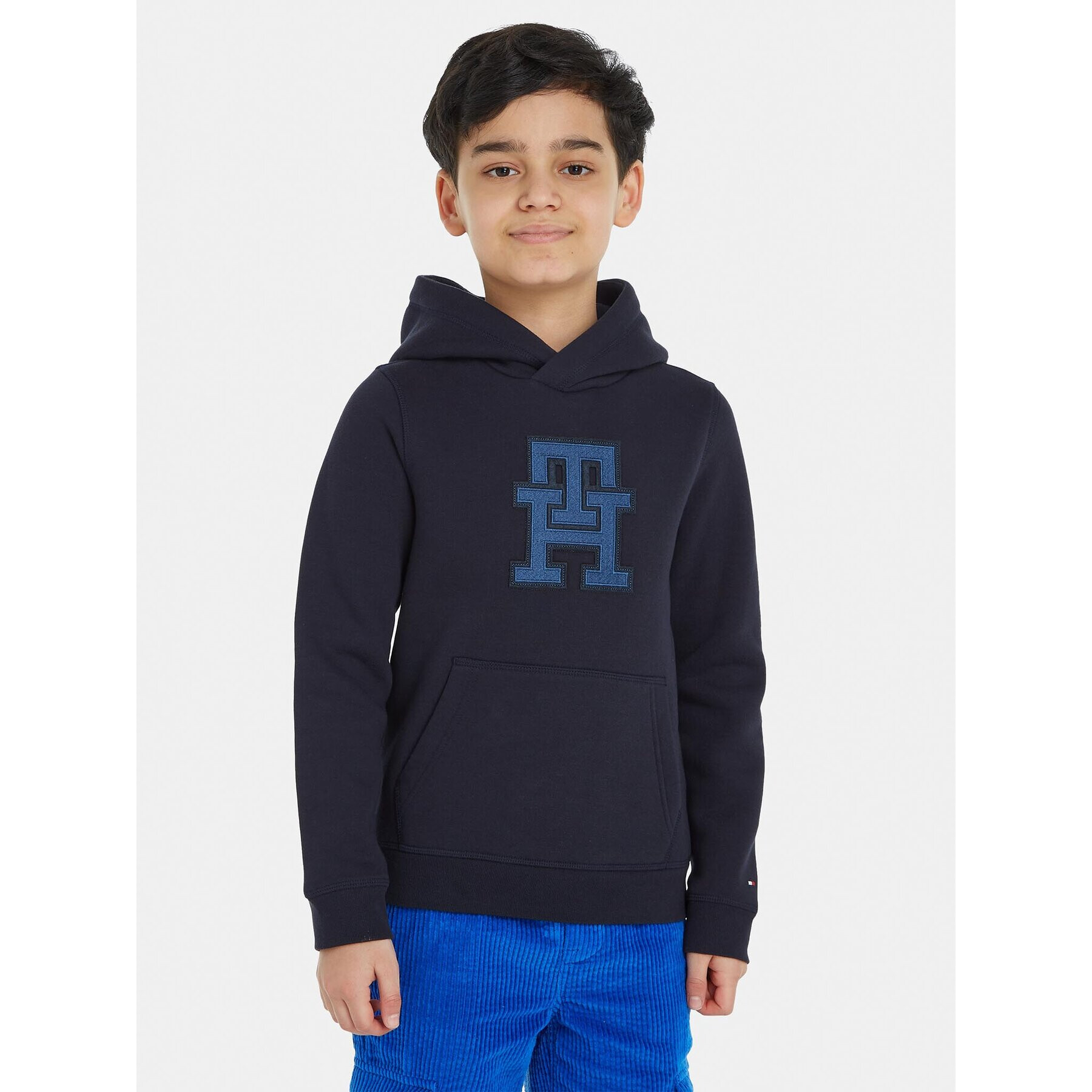 Tommy Hilfiger Суитшърт KS0KS00526 Тъмносин Relaxed Fit - Pepit.bg