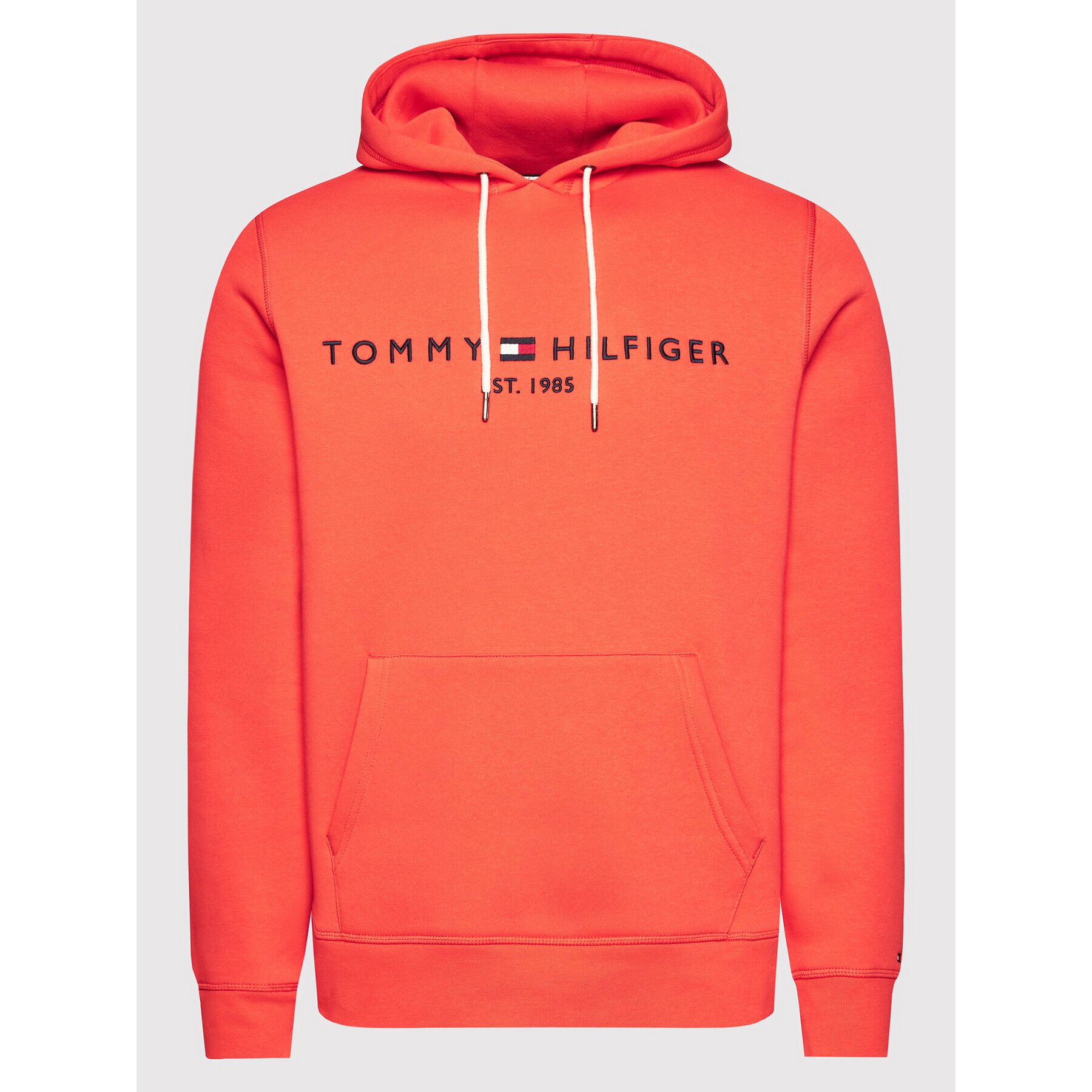 Tommy Hilfiger Суитшърт Logo MW0MW11599 Оранжев Regular Fit - Pepit.bg