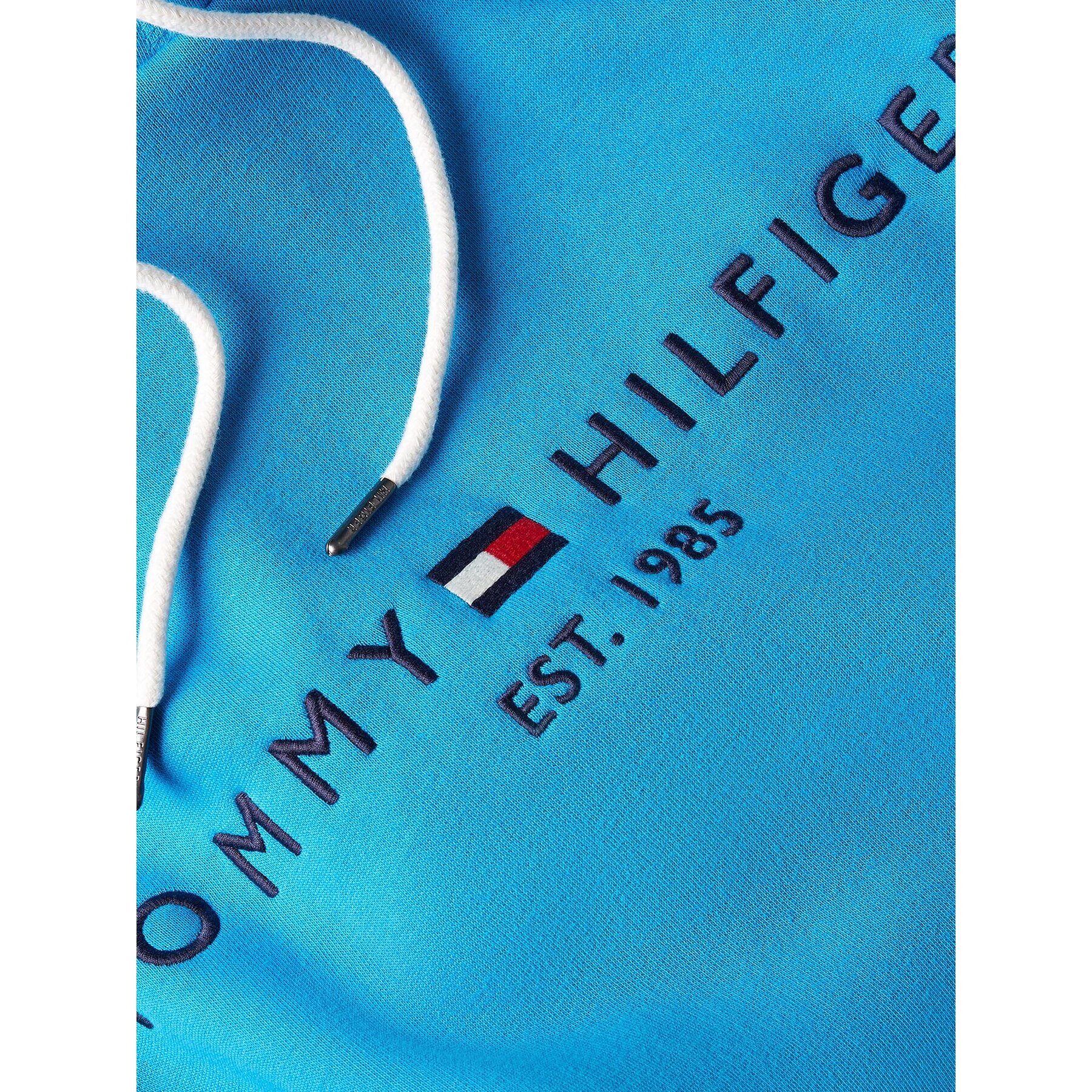 Tommy Hilfiger Суитшърт Logo MW0MW11599 Син Regular Fit - Pepit.bg