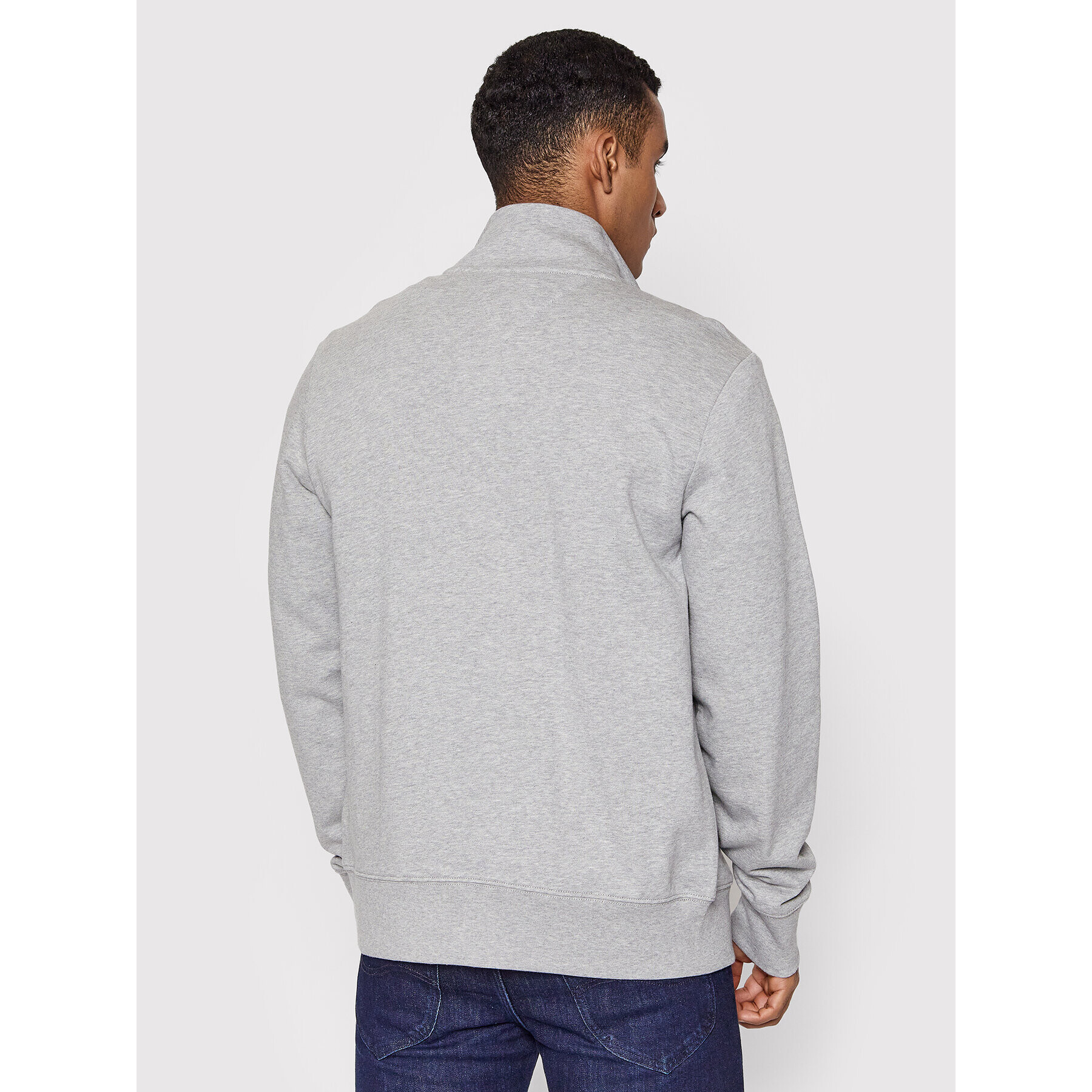 Tommy Hilfiger Суитшърт Logo MW0MW21094 Сив Regular Fit - Pepit.bg