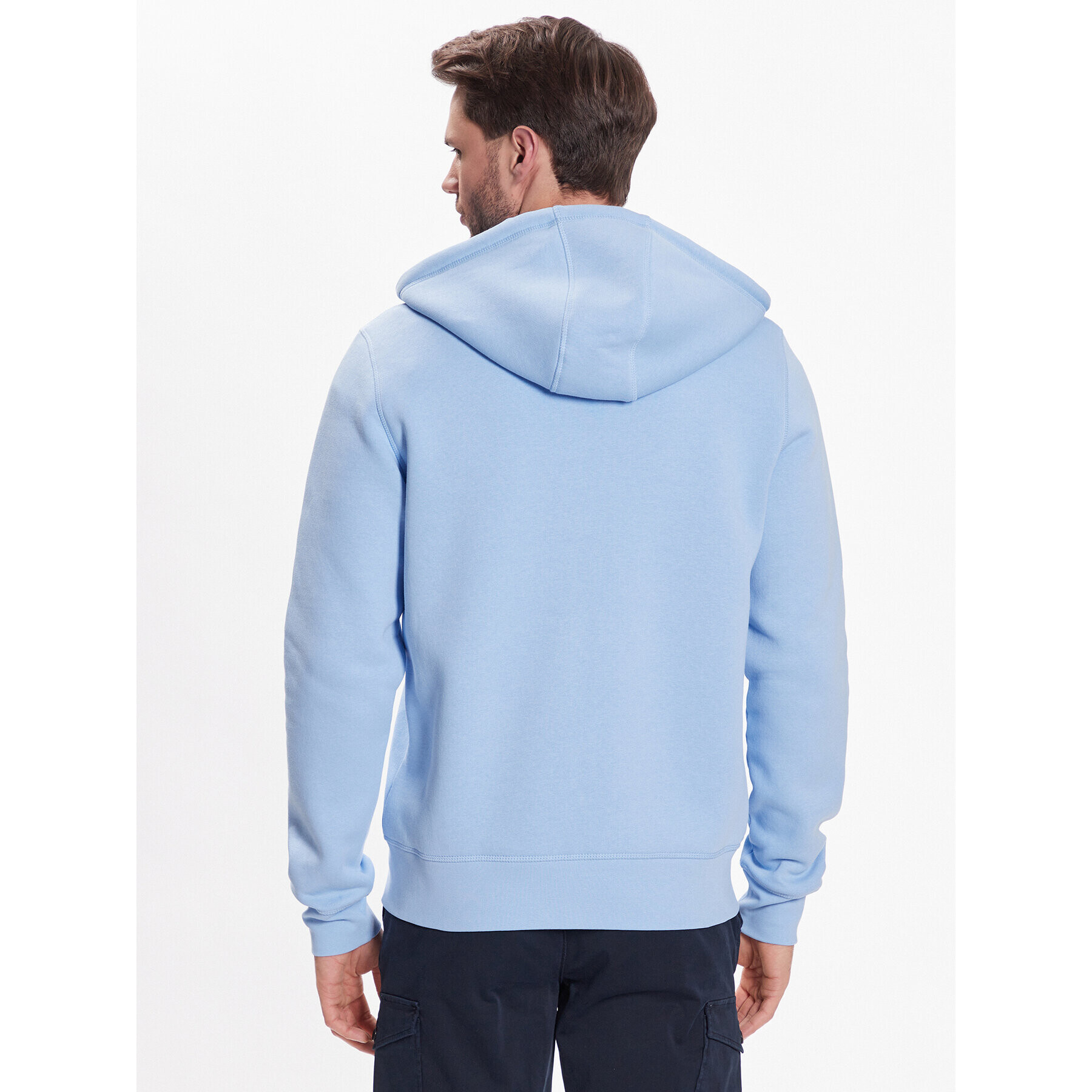 Tommy Hilfiger Суитшърт Logo MW0MW22197 Син Regular Fit - Pepit.bg