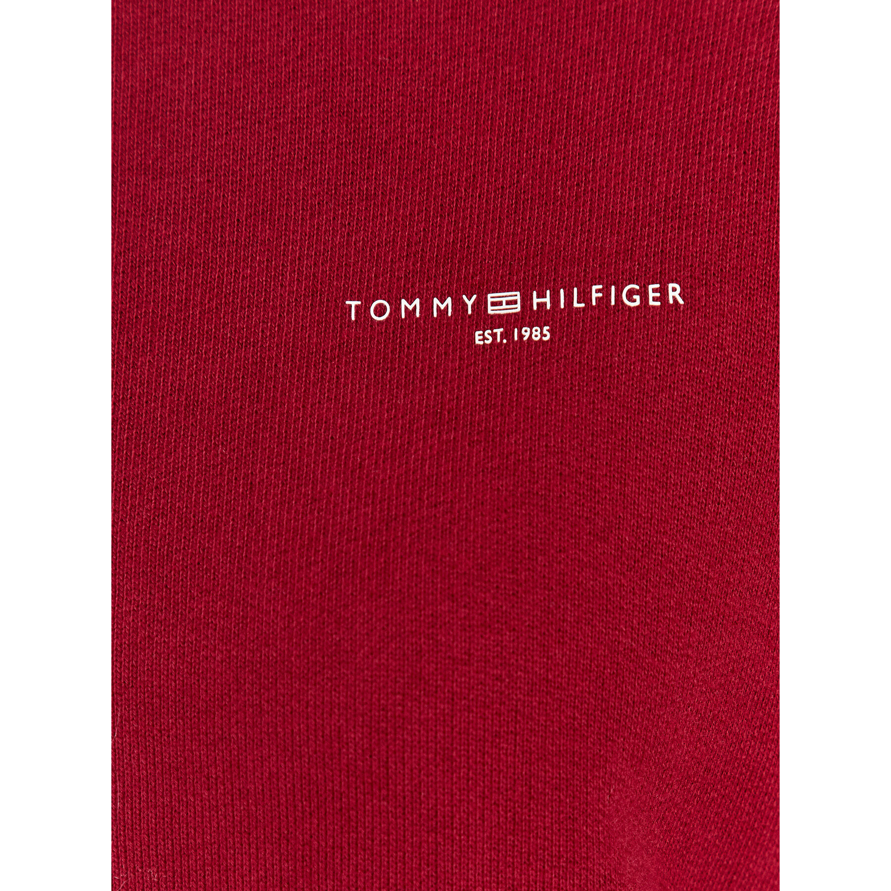 Tommy Hilfiger Суитшърт Mini Corp Logo WW0WW37798 Бордо Regular Fit - Pepit.bg