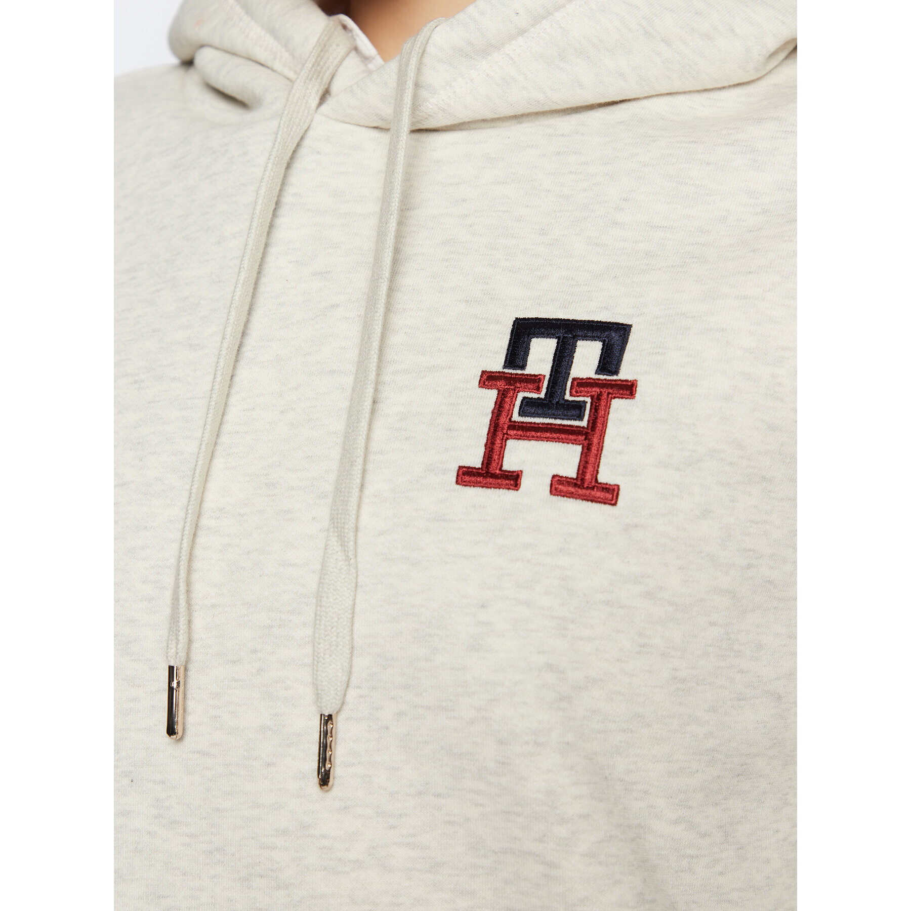 Tommy Hilfiger Суитшърт Monogram WW0WW37434 Бежов Regular Fit - Pepit.bg