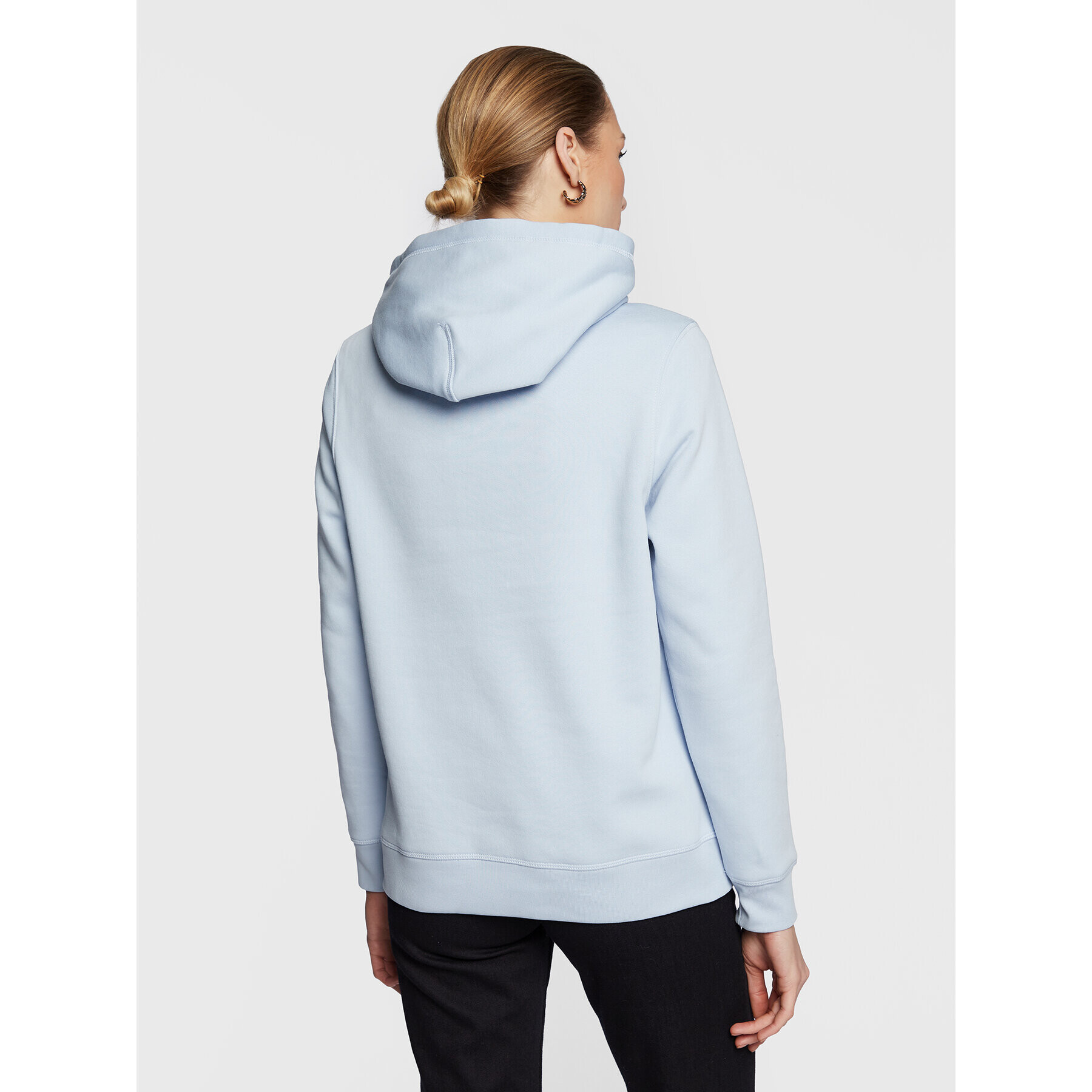Tommy Hilfiger Суитшърт Monogram WW0WW37434 Син Regular Fit - Pepit.bg