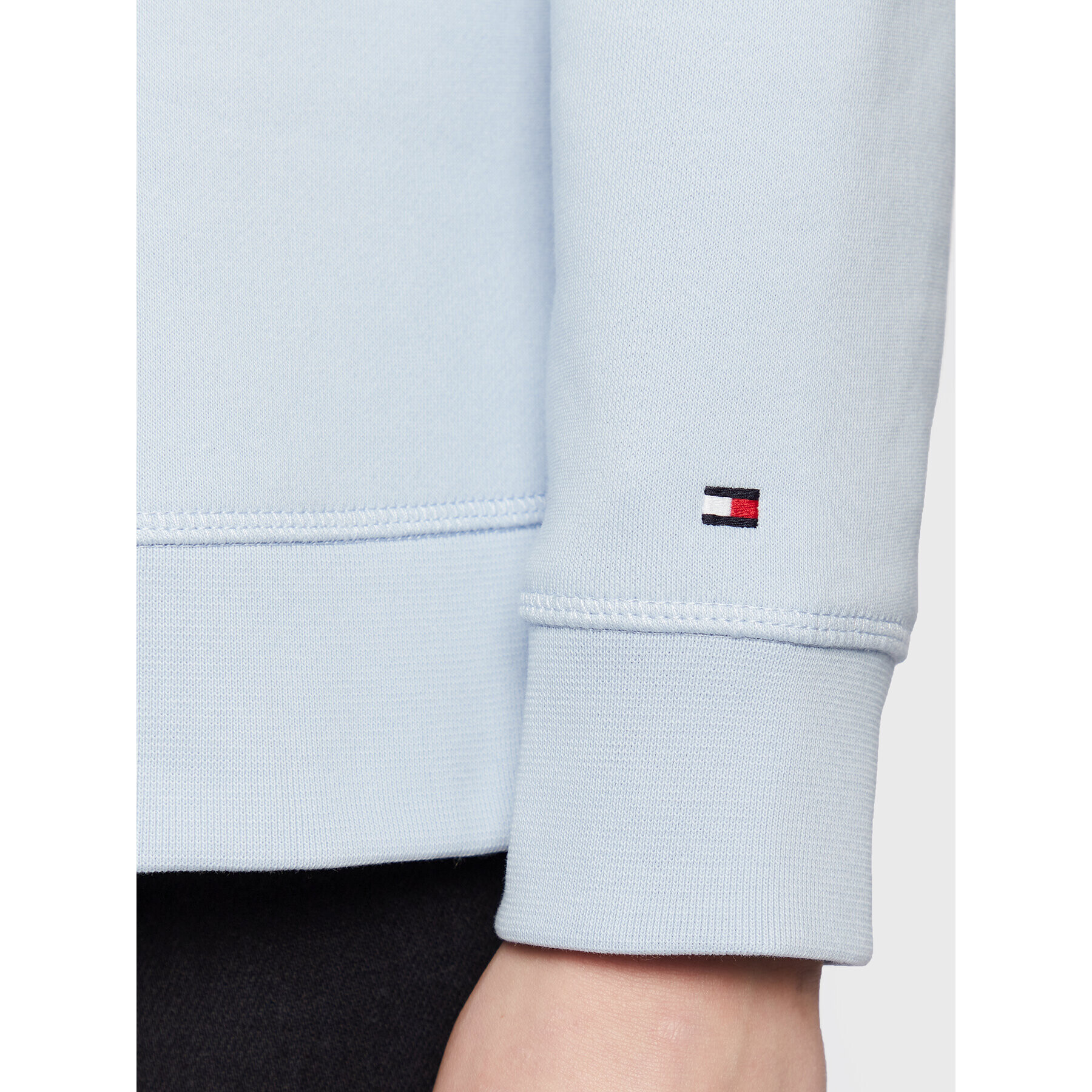Tommy Hilfiger Суитшърт Monogram WW0WW37434 Син Regular Fit - Pepit.bg