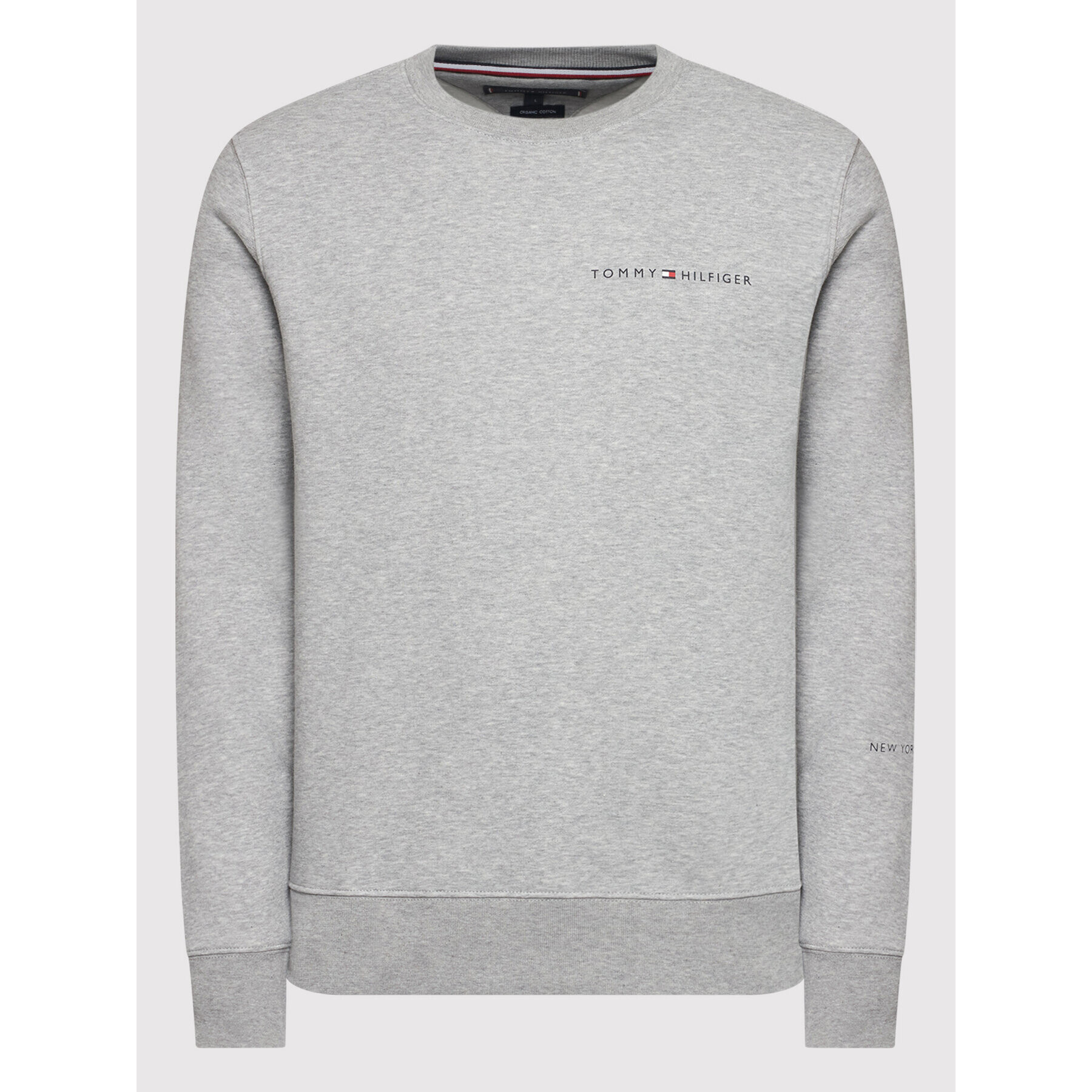 Tommy Hilfiger Суитшърт Multi MW0MW22199 Сив Regular Fit - Pepit.bg
