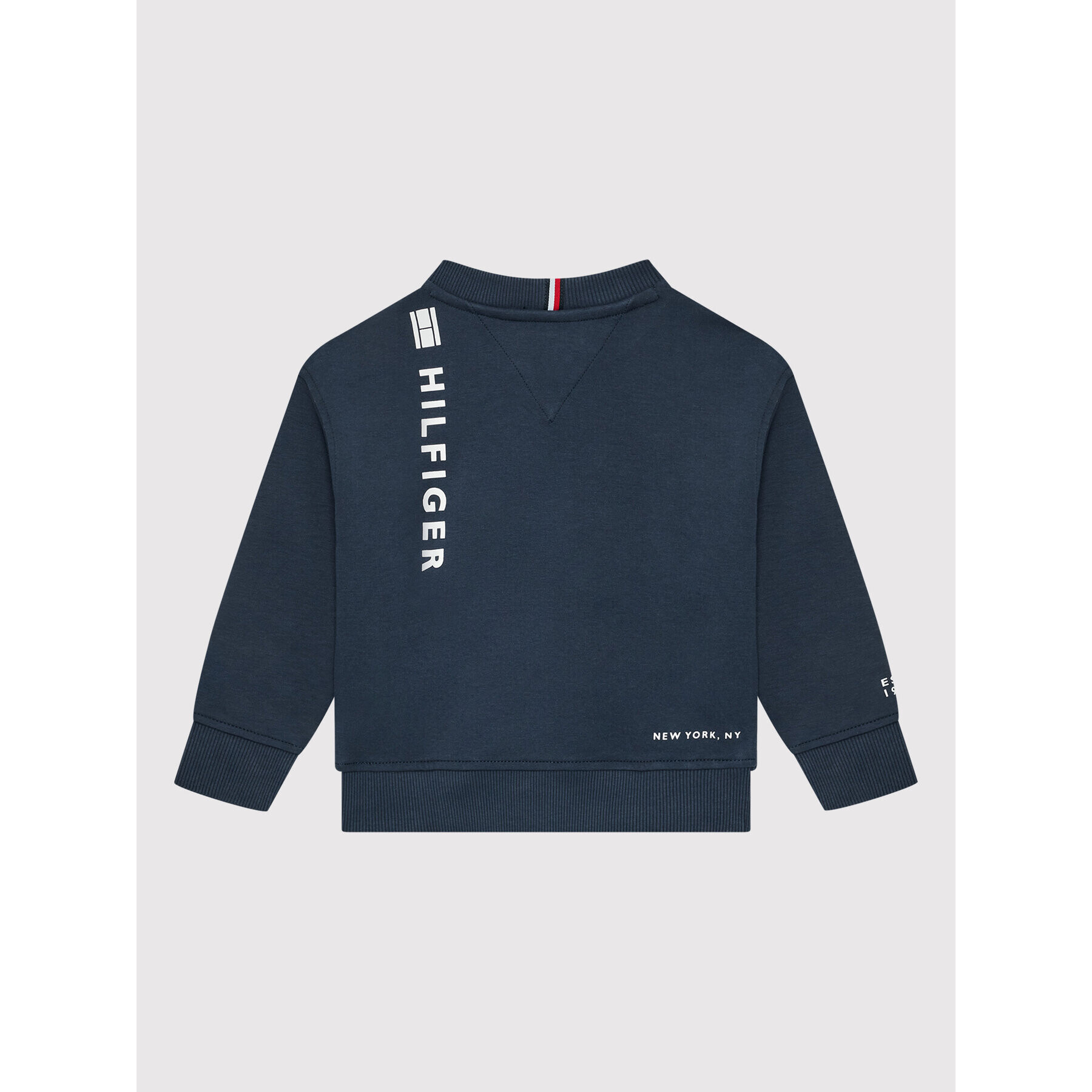 Tommy Hilfiger Суитшърт Multi Placement KB0KB07347 M Тъмносин Regular Fit - Pepit.bg