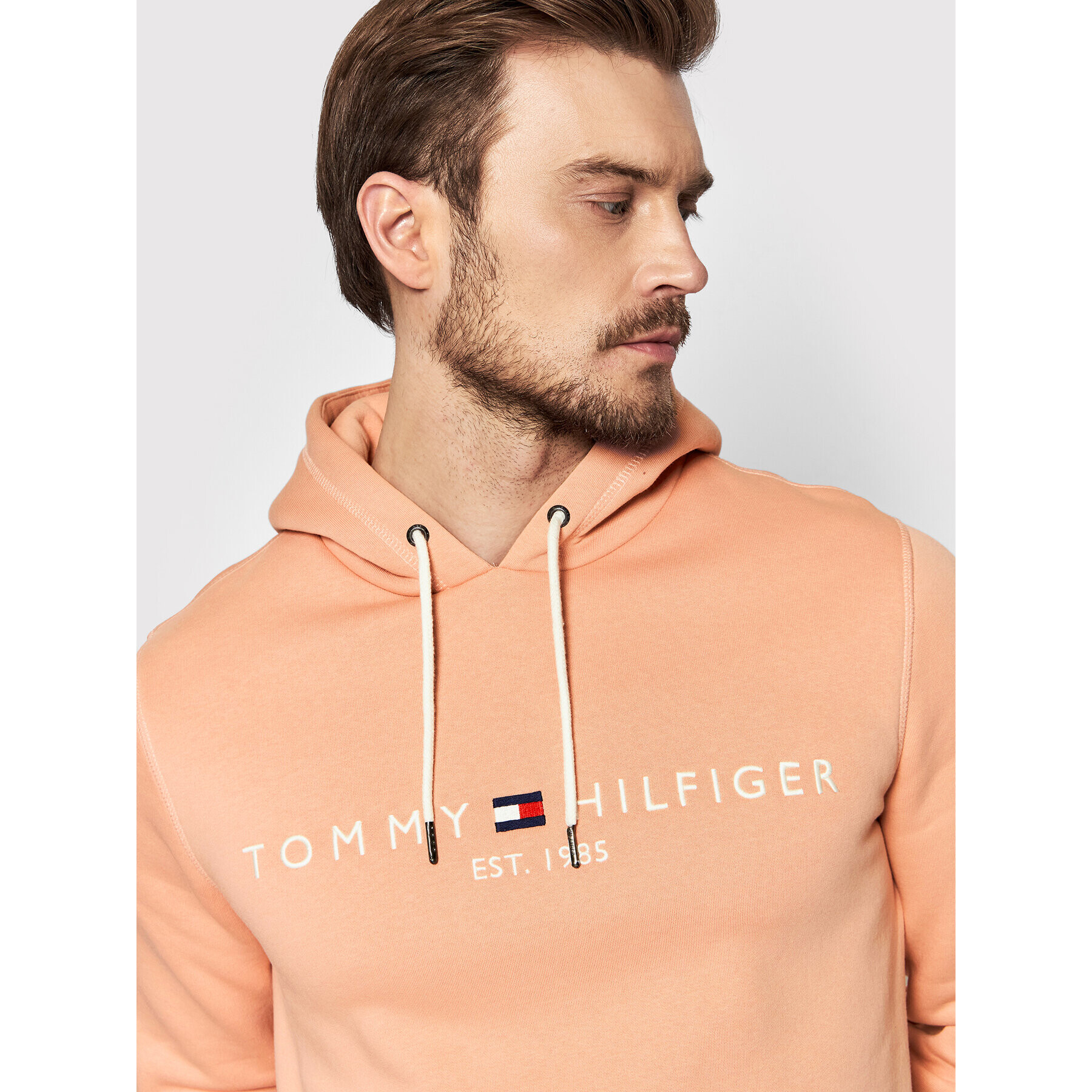 Tommy Hilfiger Суитшърт MW0MW11599 Оранжев Regular Fit - Pepit.bg