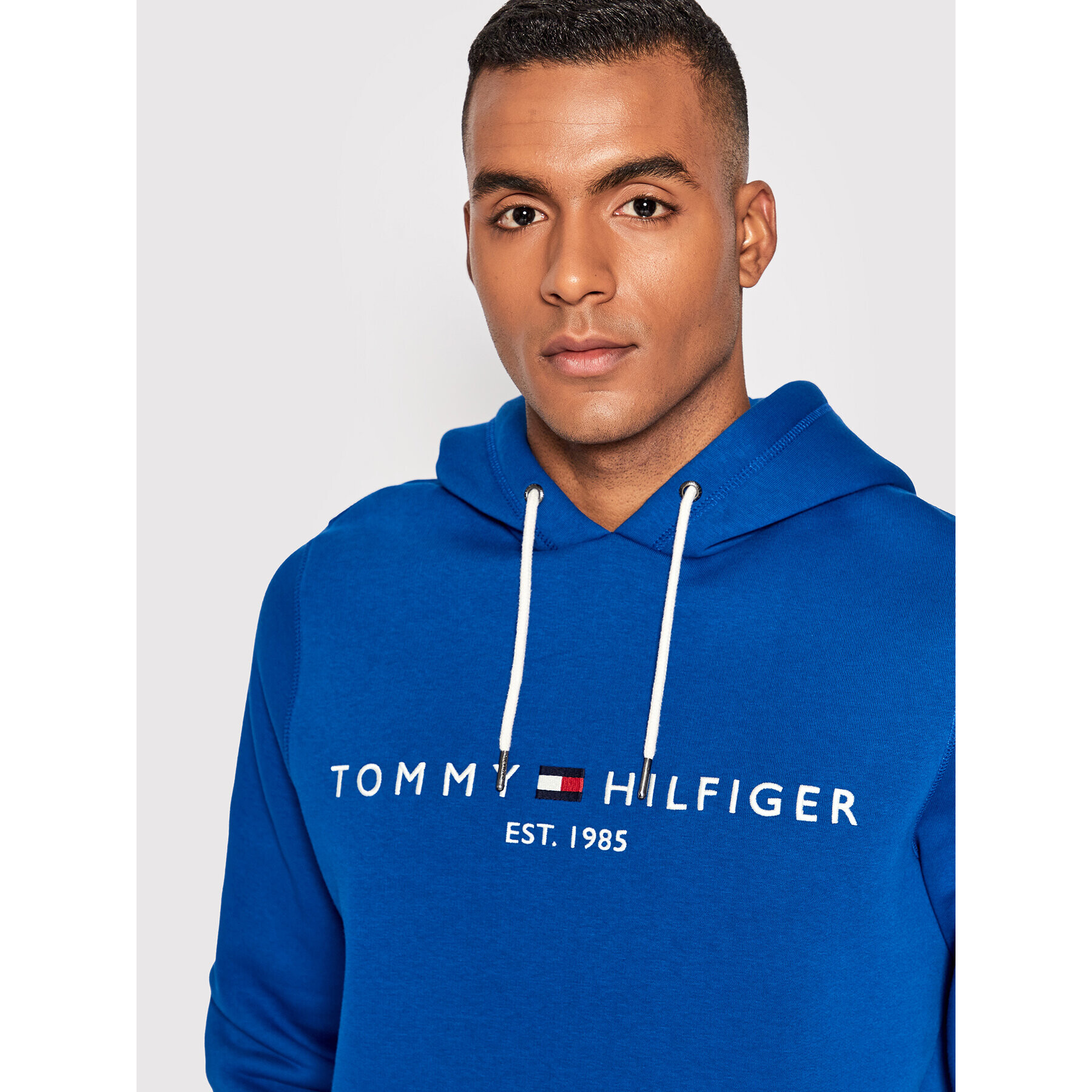 Tommy Hilfiger Суитшърт MW0MW11599 Син Regular Fit - Pepit.bg