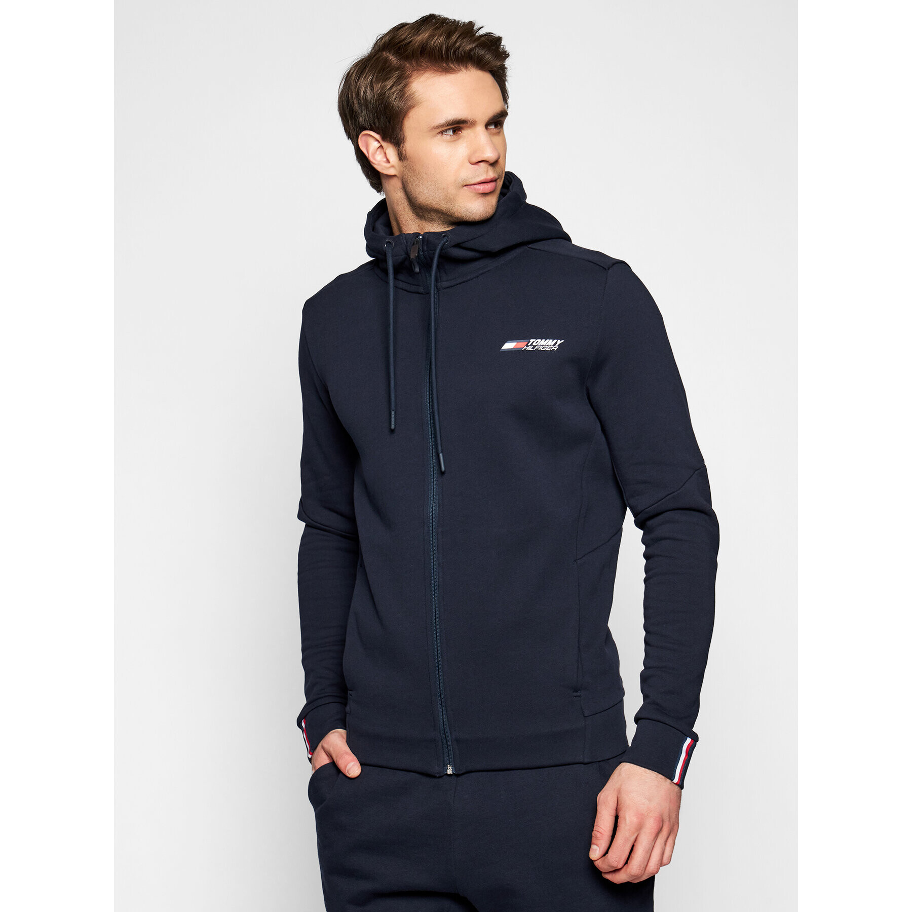 Tommy Hilfiger Суитшърт MW0MW18460 Тъмносин Regular Fit - Pepit.bg