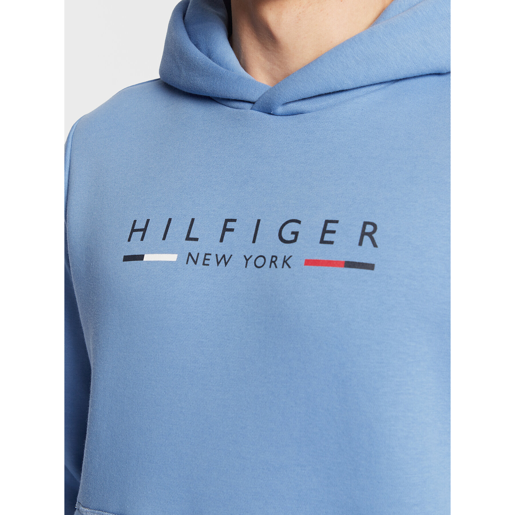 Tommy Hilfiger Суитшърт MW0MW29301 Син Regular Fit - Pepit.bg