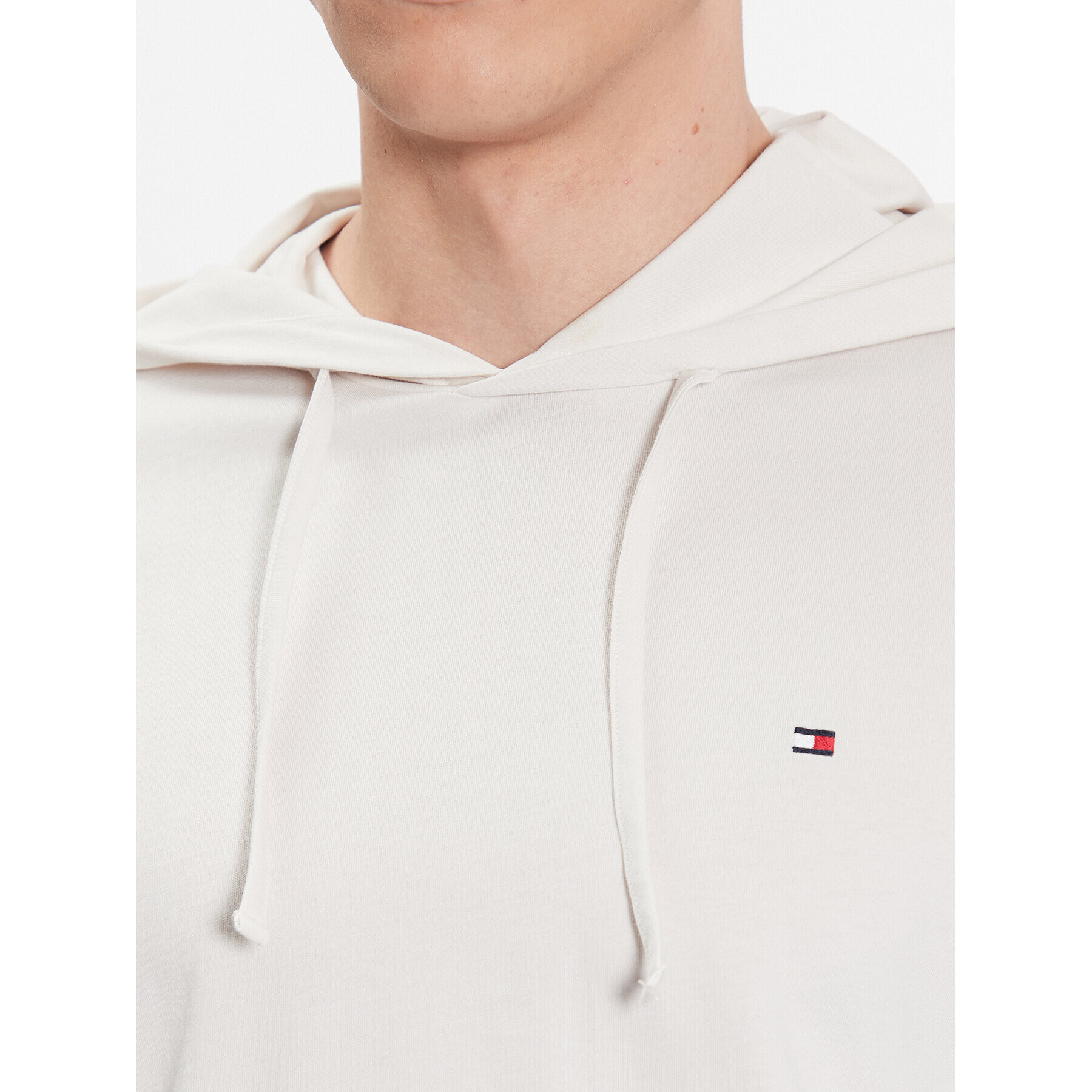 Tommy Hilfiger Суитшърт MW0MW30063 Екрю Regular Fit - Pepit.bg