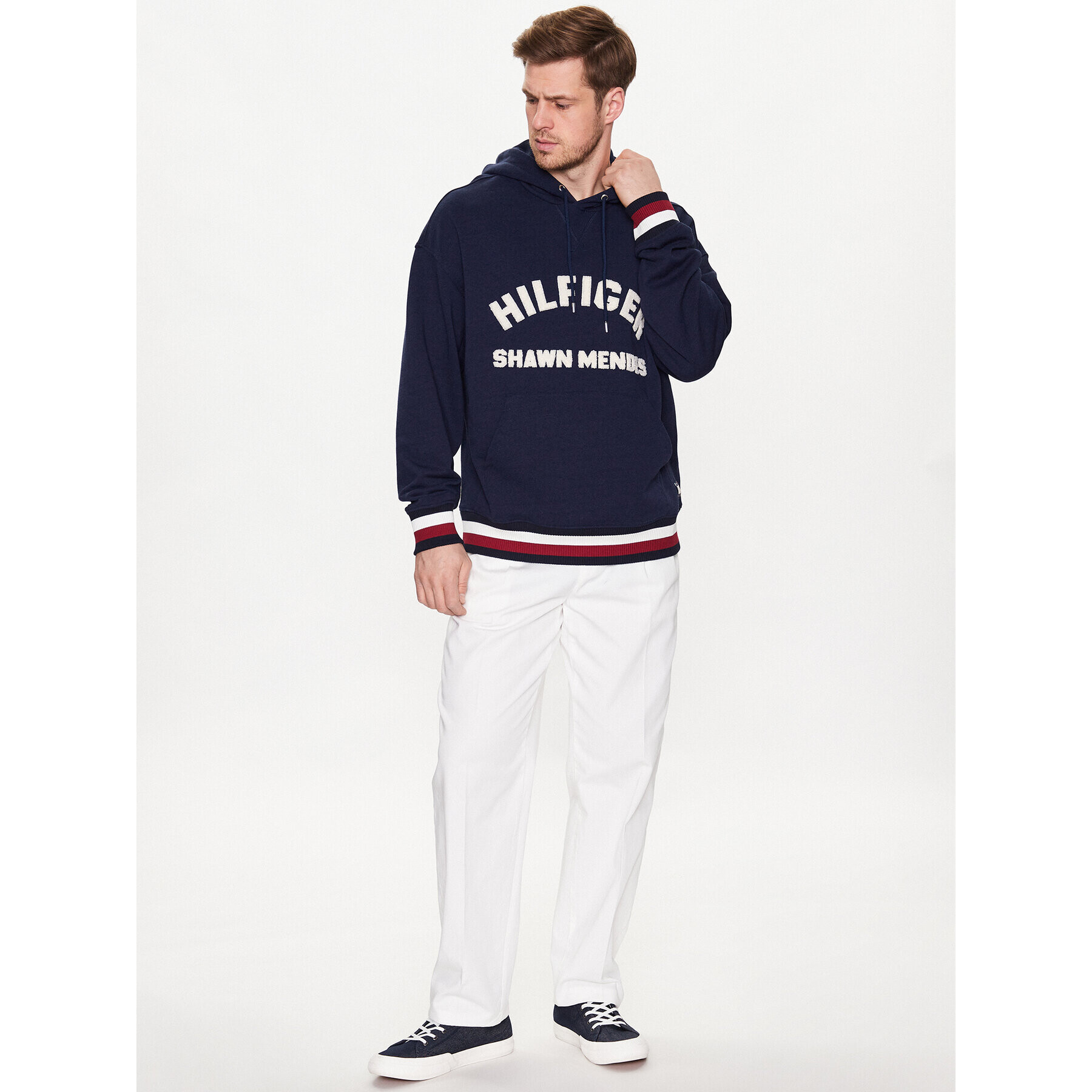 Tommy Hilfiger Суитшърт MW0MW31185 Тъмносин Relaxed Fit - Pepit.bg