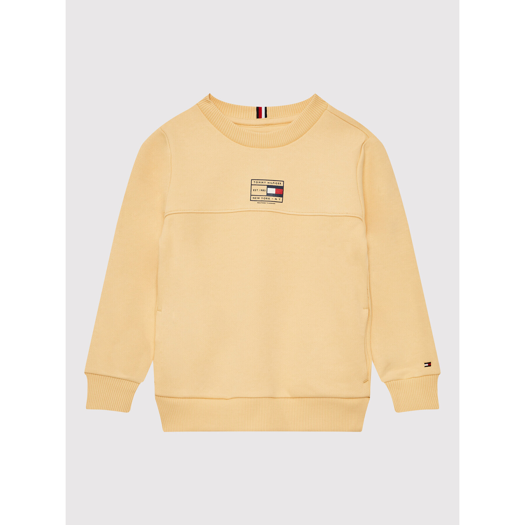 Tommy Hilfiger Суитшърт Natural Dye KB0KB07538 M Оранжев Relaxed Fit - Pepit.bg