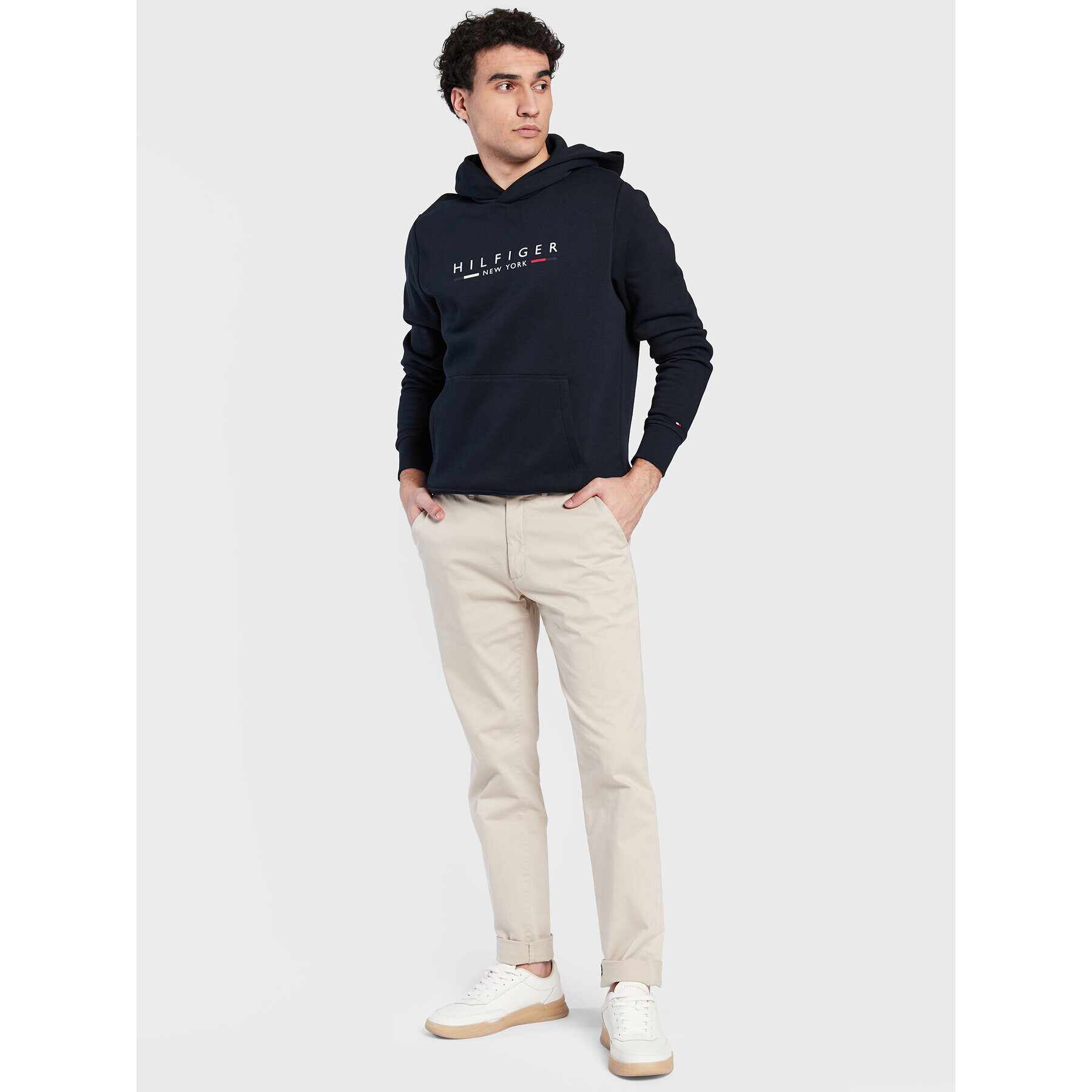 Tommy Hilfiger Суитшърт New York MW0MW29301 Тъмносин Regular Fit - Pepit.bg