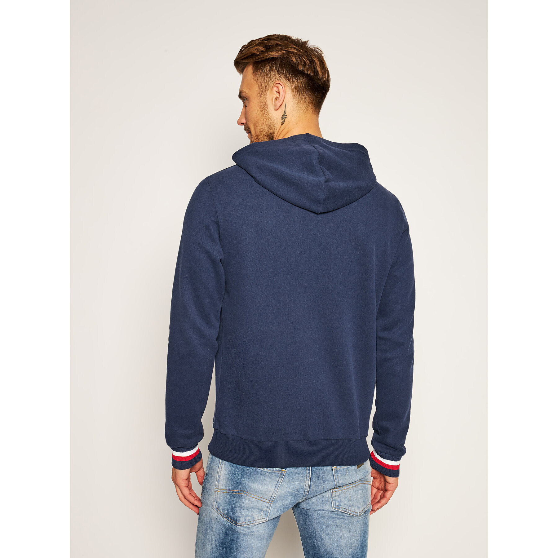 Tommy Hilfiger Суитшърт Oh Hoodie UM0UM02008 Тъмносин Regular Fit - Pepit.bg