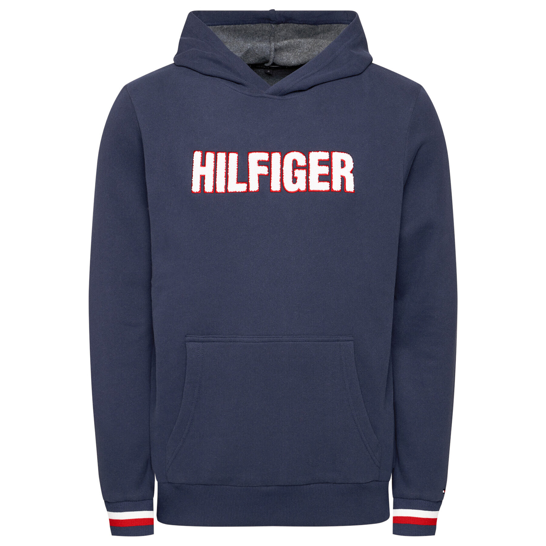 Tommy Hilfiger Суитшърт Oh Hoodie UM0UM02008 Тъмносин Regular Fit - Pepit.bg