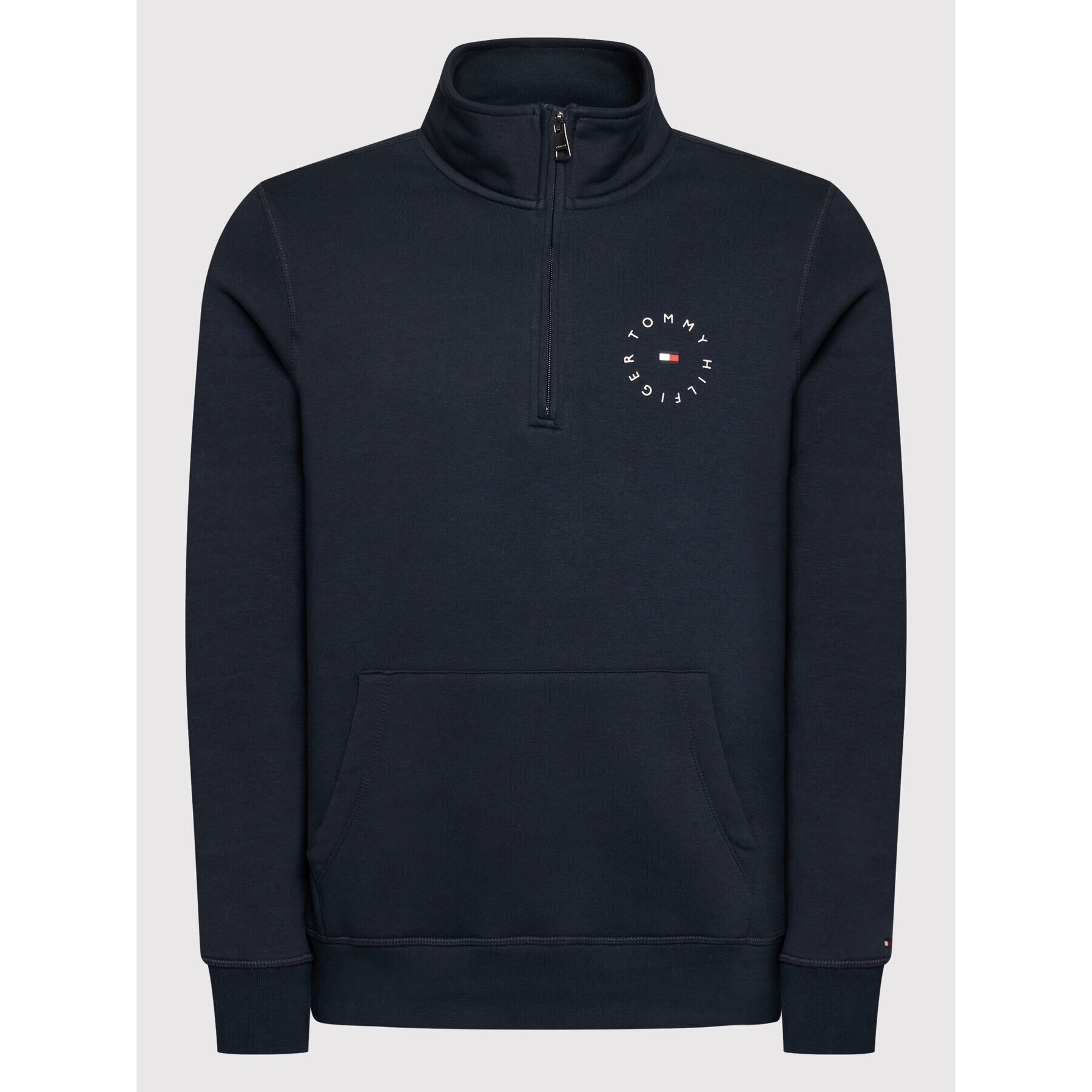 Tommy Hilfiger Суитшърт Roundall Graphic MW0MW22117 Тъмносин Regular Fit - Pepit.bg