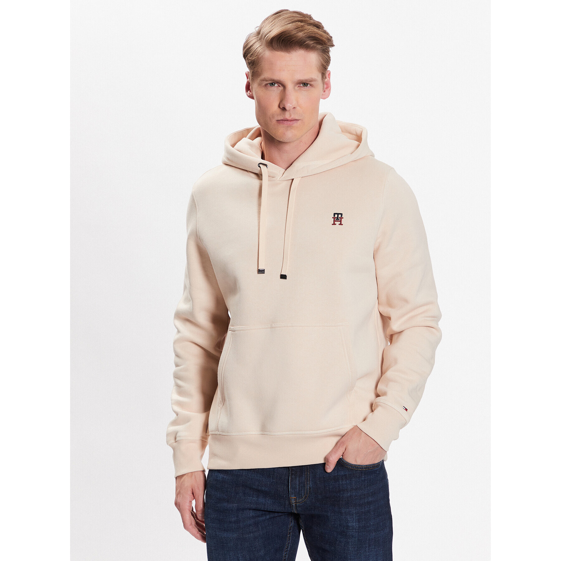 Tommy Hilfiger Суитшърт Small Itd MW0MW29283 Бежов Regular Fit - Pepit.bg