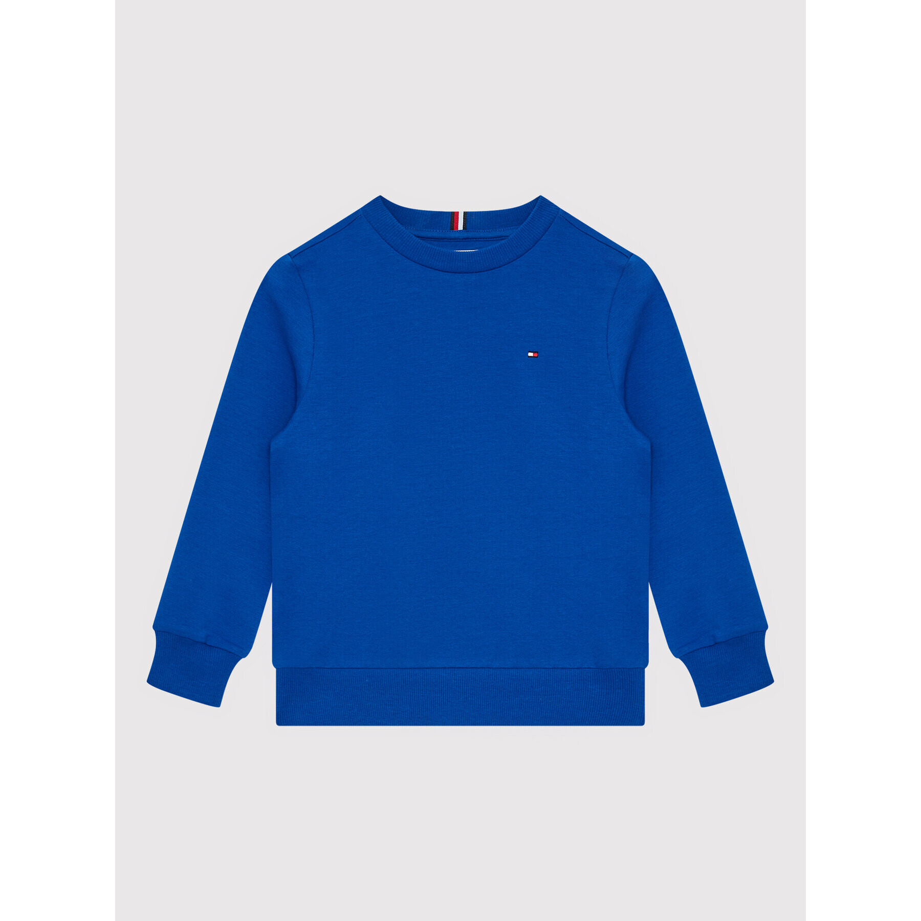 Tommy Hilfiger Суитшърт Solid KS0KS00234 Син Regular Fit - Pepit.bg