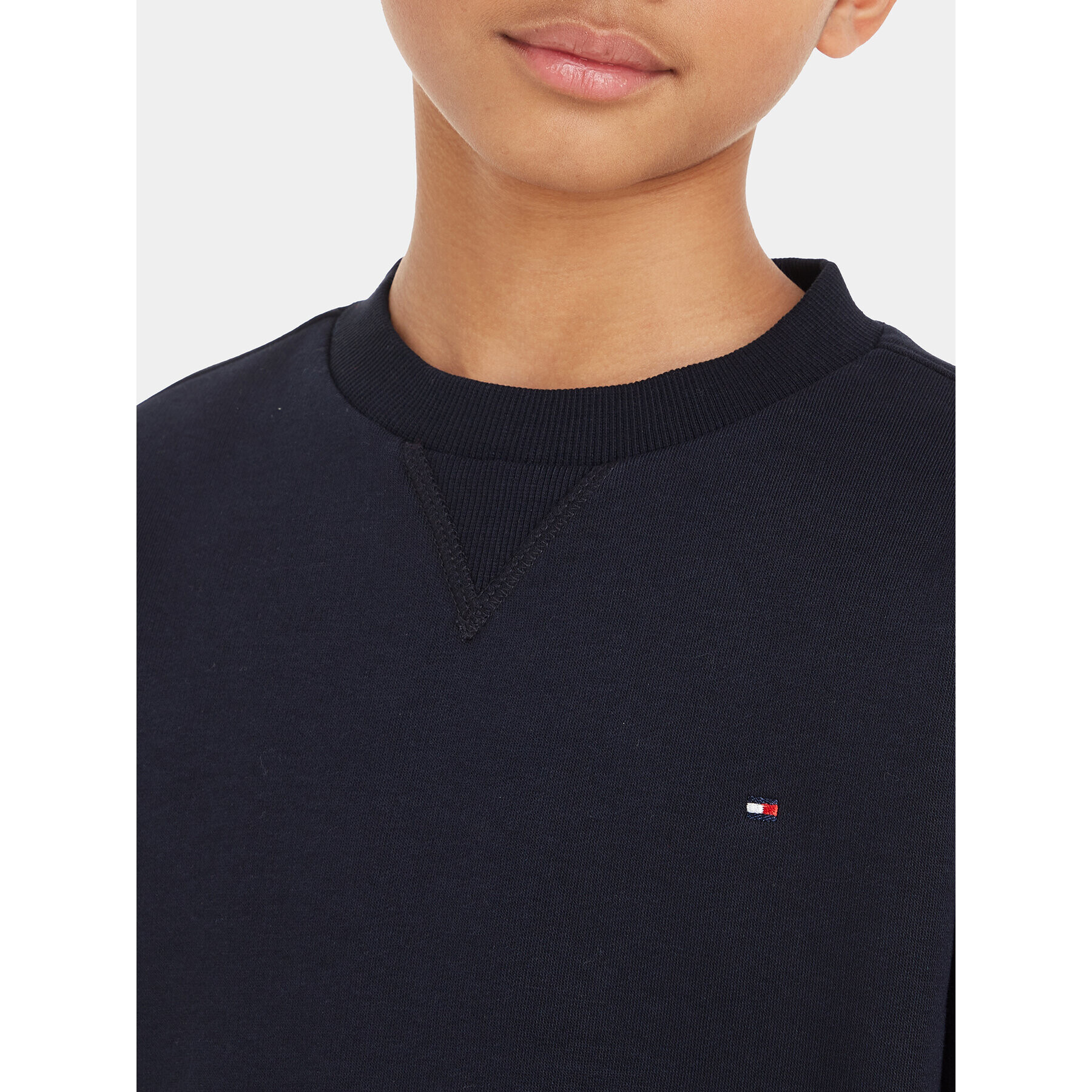 Tommy Hilfiger Суитшърт Timeless KS0KS00448 Тъмносин Regular Fit - Pepit.bg