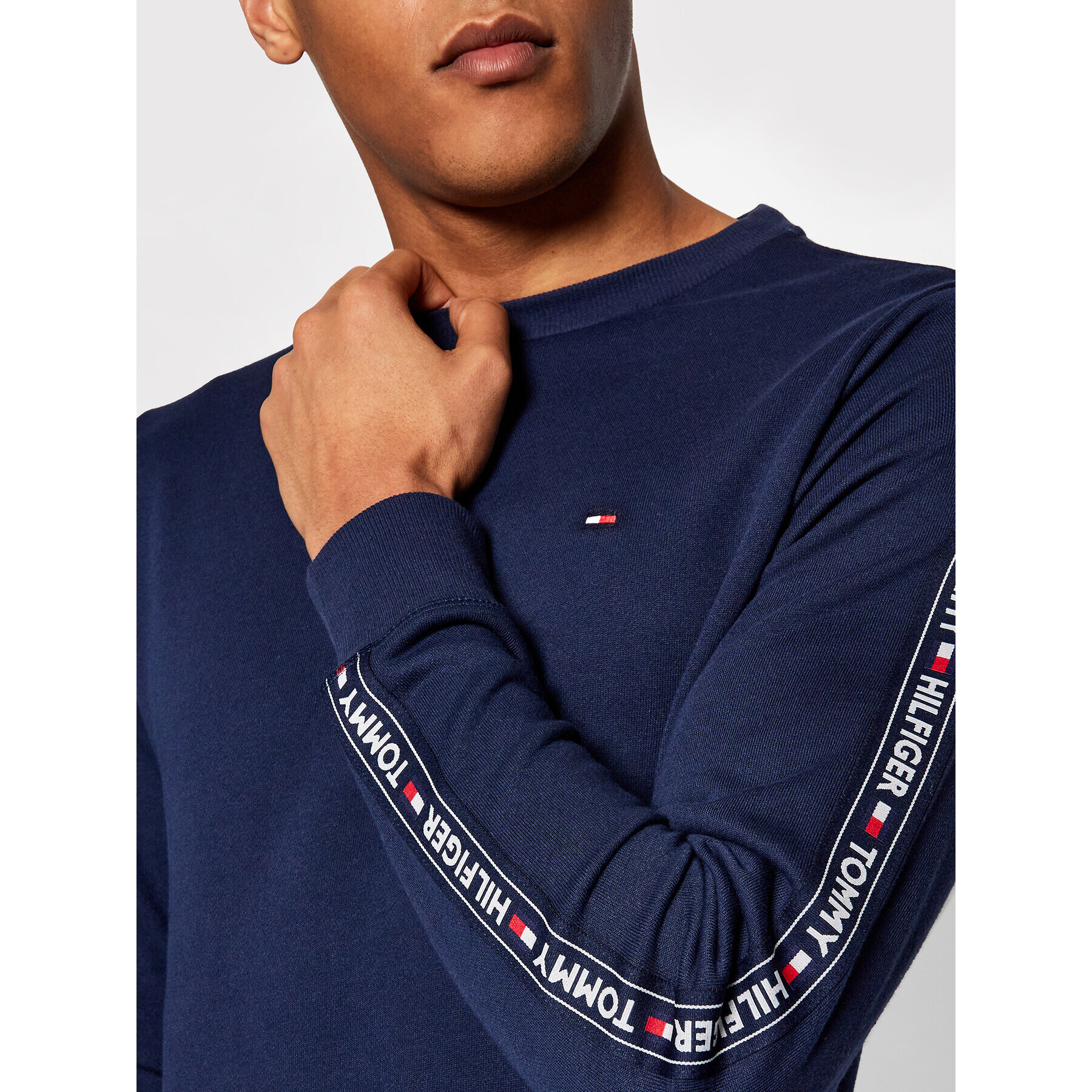 Tommy Hilfiger Суитшърт Track UM0UM00705 Тъмносин Regular Fit - Pepit.bg