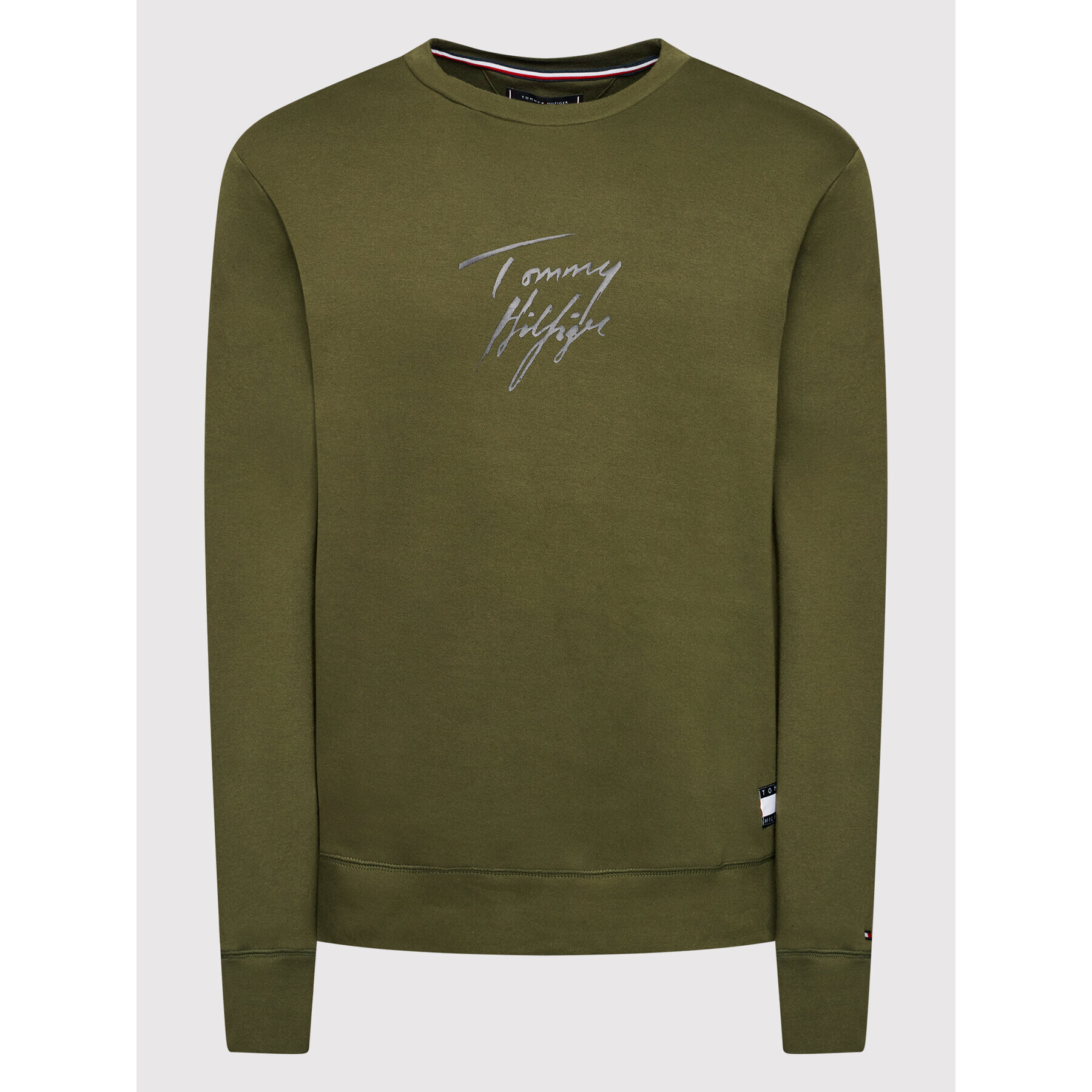 Tommy Hilfiger Суитшърт Track UM0UM01798 Зелен Regular Fit - Pepit.bg