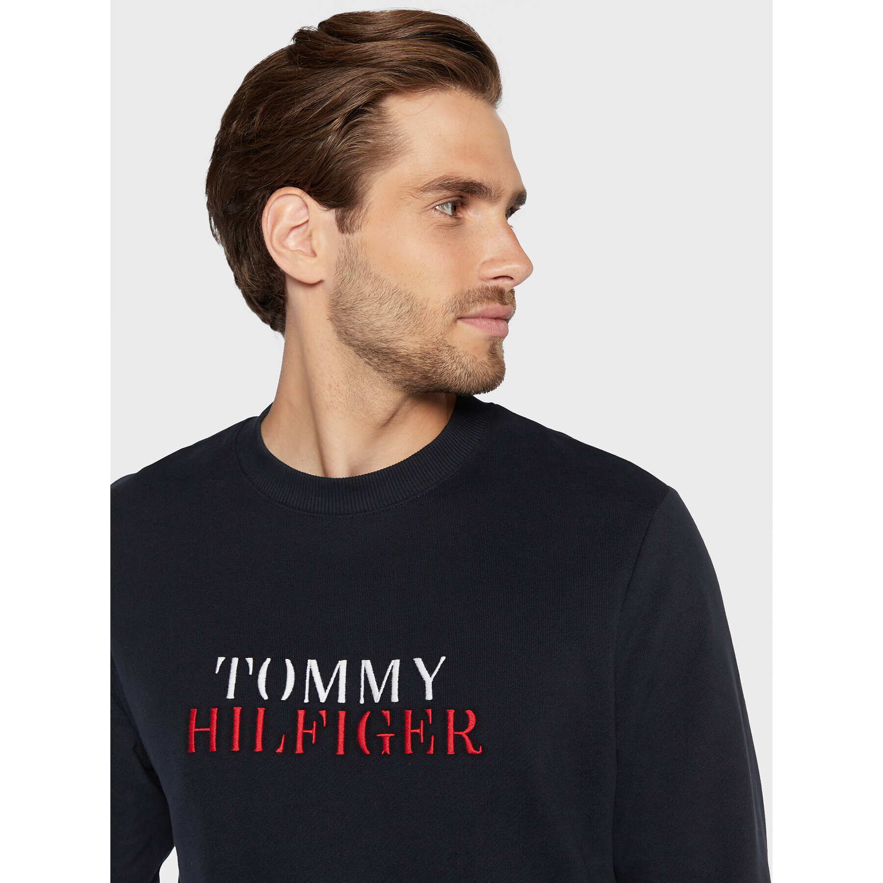 Tommy Hilfiger Суитшърт Track UM0UM02567 Тъмносин Regular Fit - Pepit.bg