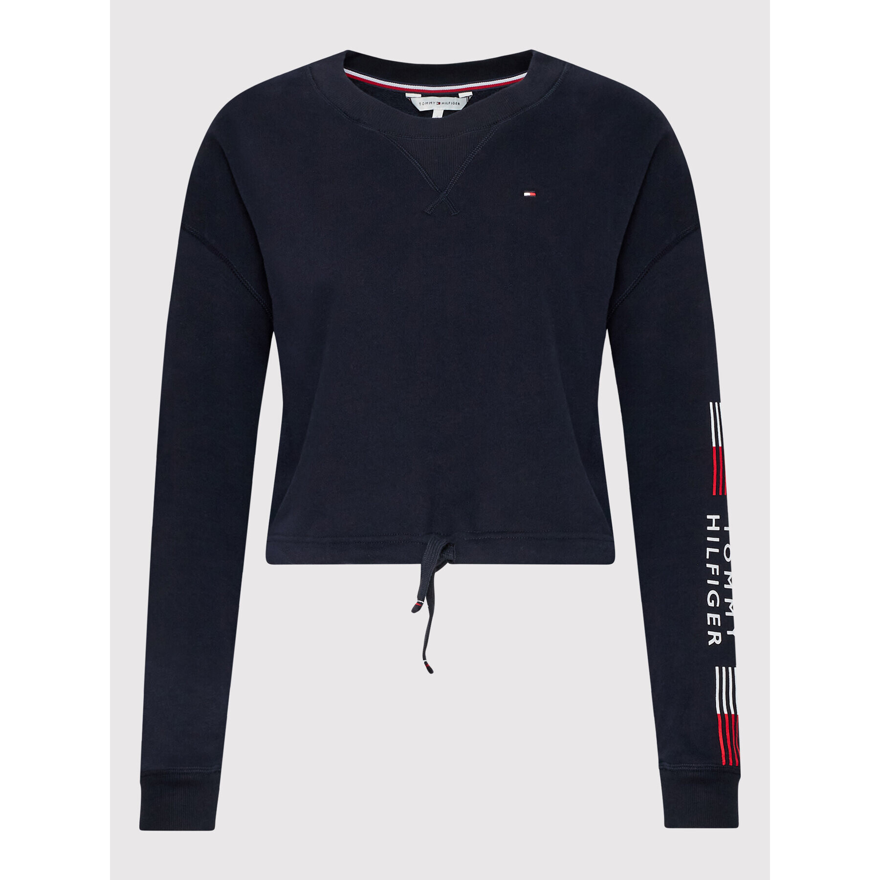 Tommy Hilfiger Суитшърт Track UW0UW03586 Тъмносин Regular Fit - Pepit.bg