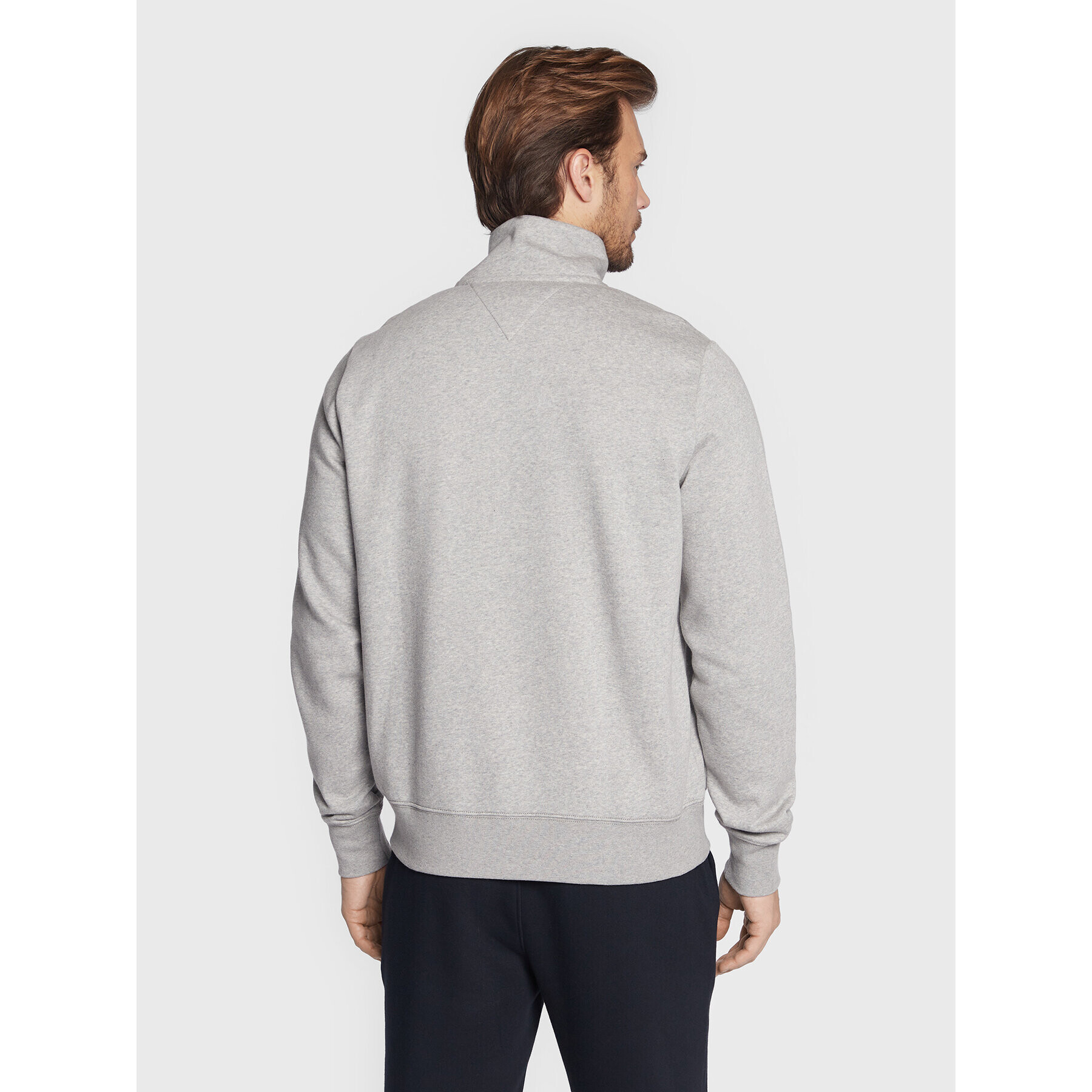 Tommy Hilfiger Суитшърт Two Tone MW0MW28759 Сив Regular Fit - Pepit.bg
