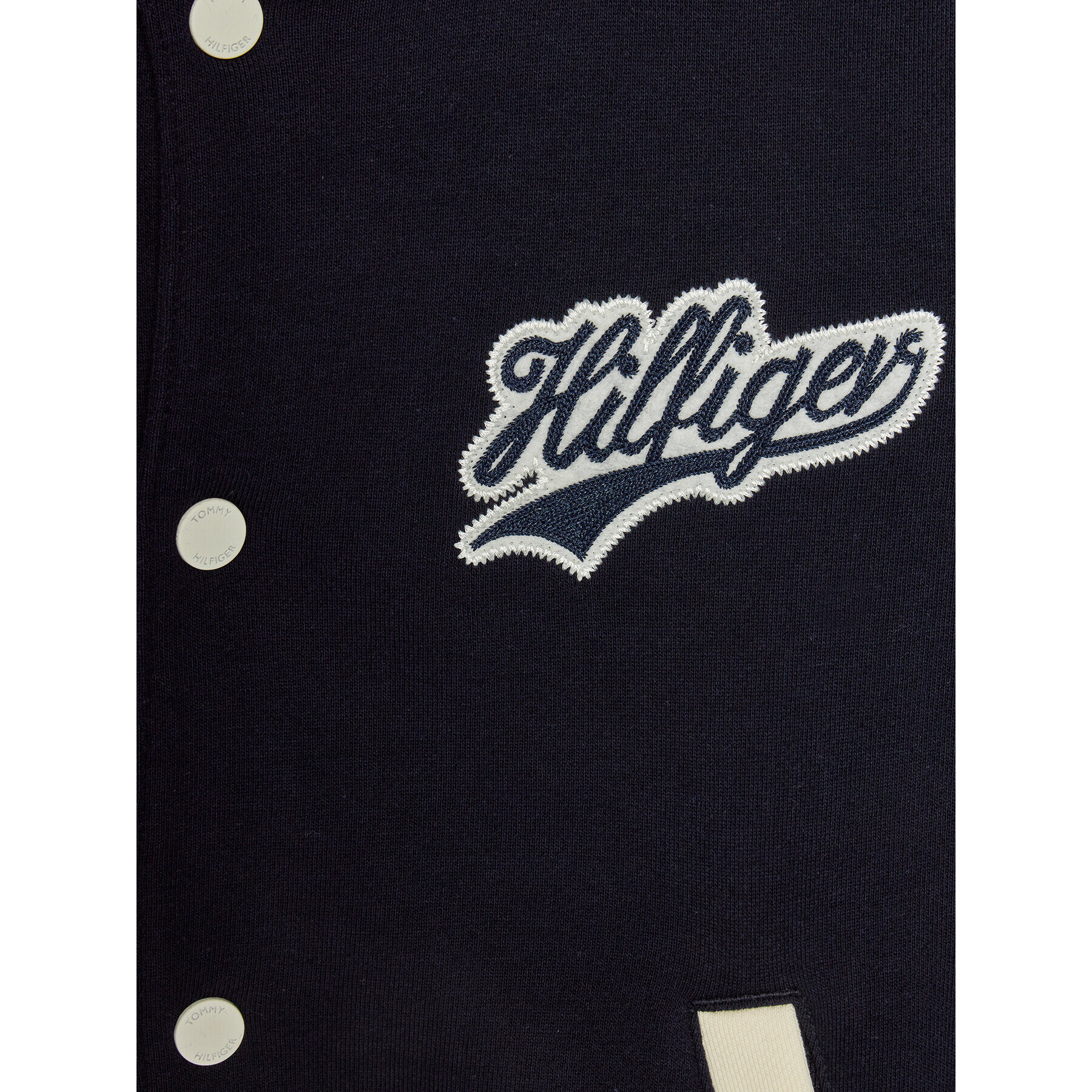 Tommy Hilfiger Суитшърт U Bomber Jacket KS0KS00541 Син Regular Fit - Pepit.bg