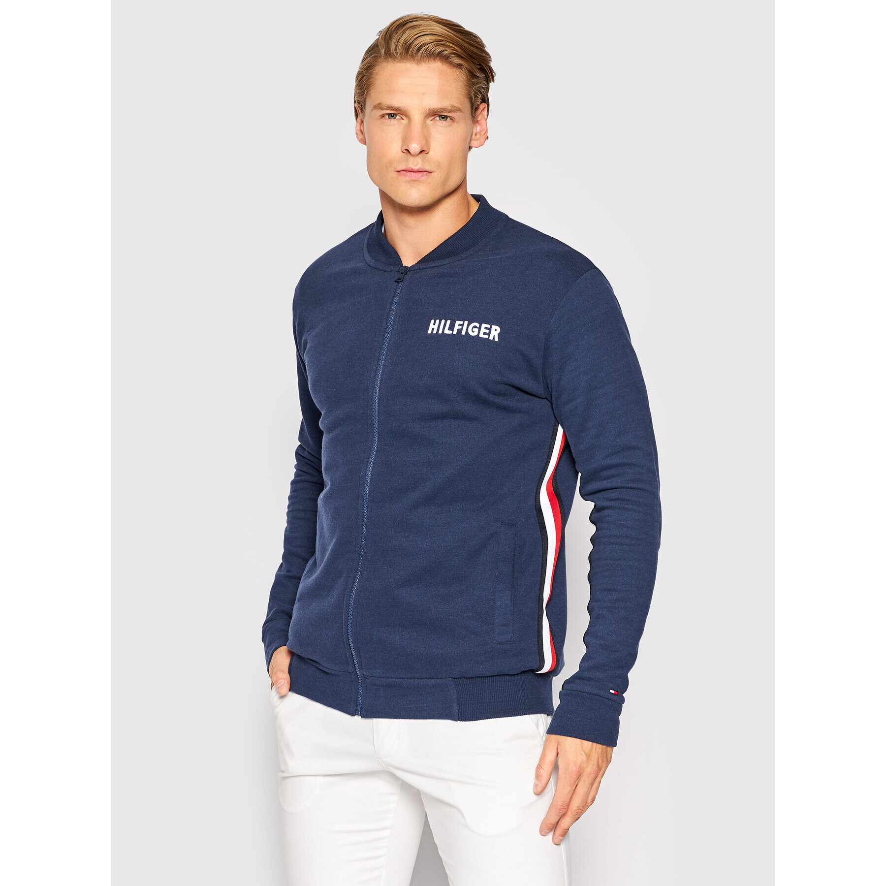 Tommy Hilfiger Суитшърт UM0UM02443 Тъмносин Regular Fit - Pepit.bg