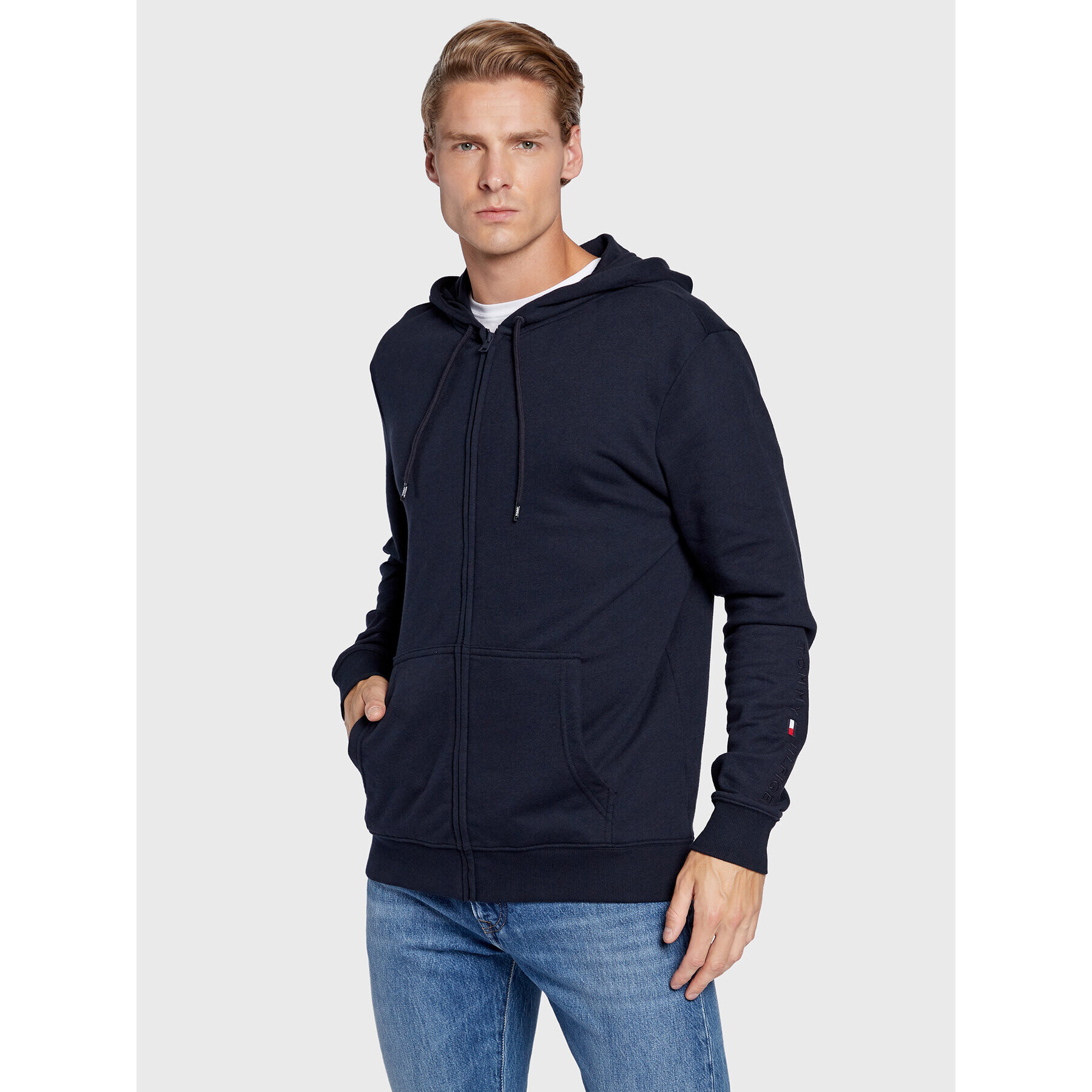 Tommy Hilfiger Суитшърт UM0UM02625 Тъмносин Relaxed Fit - Pepit.bg