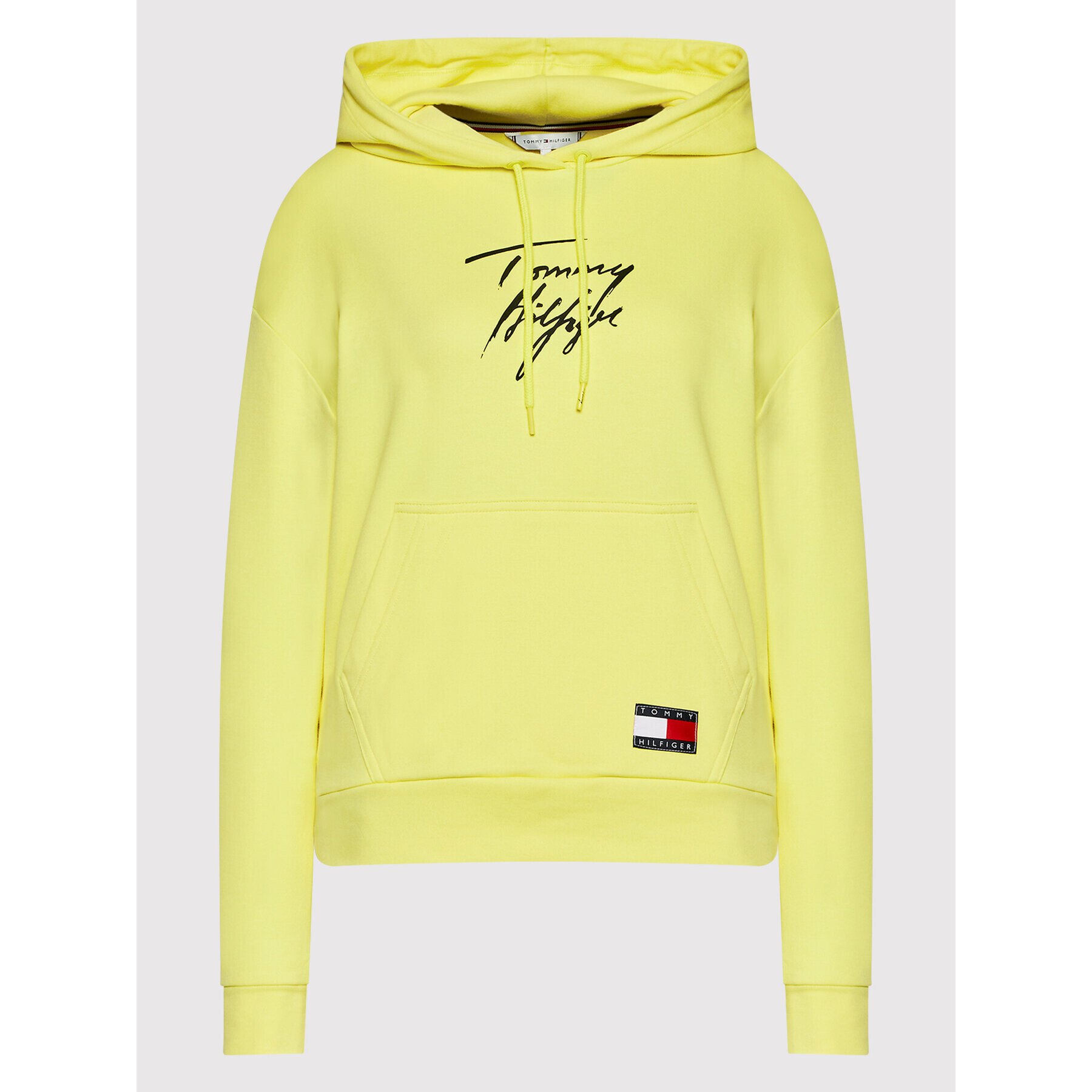 Tommy Hilfiger Суитшърт UW0UW02300 Жълт Regular Fit - Pepit.bg