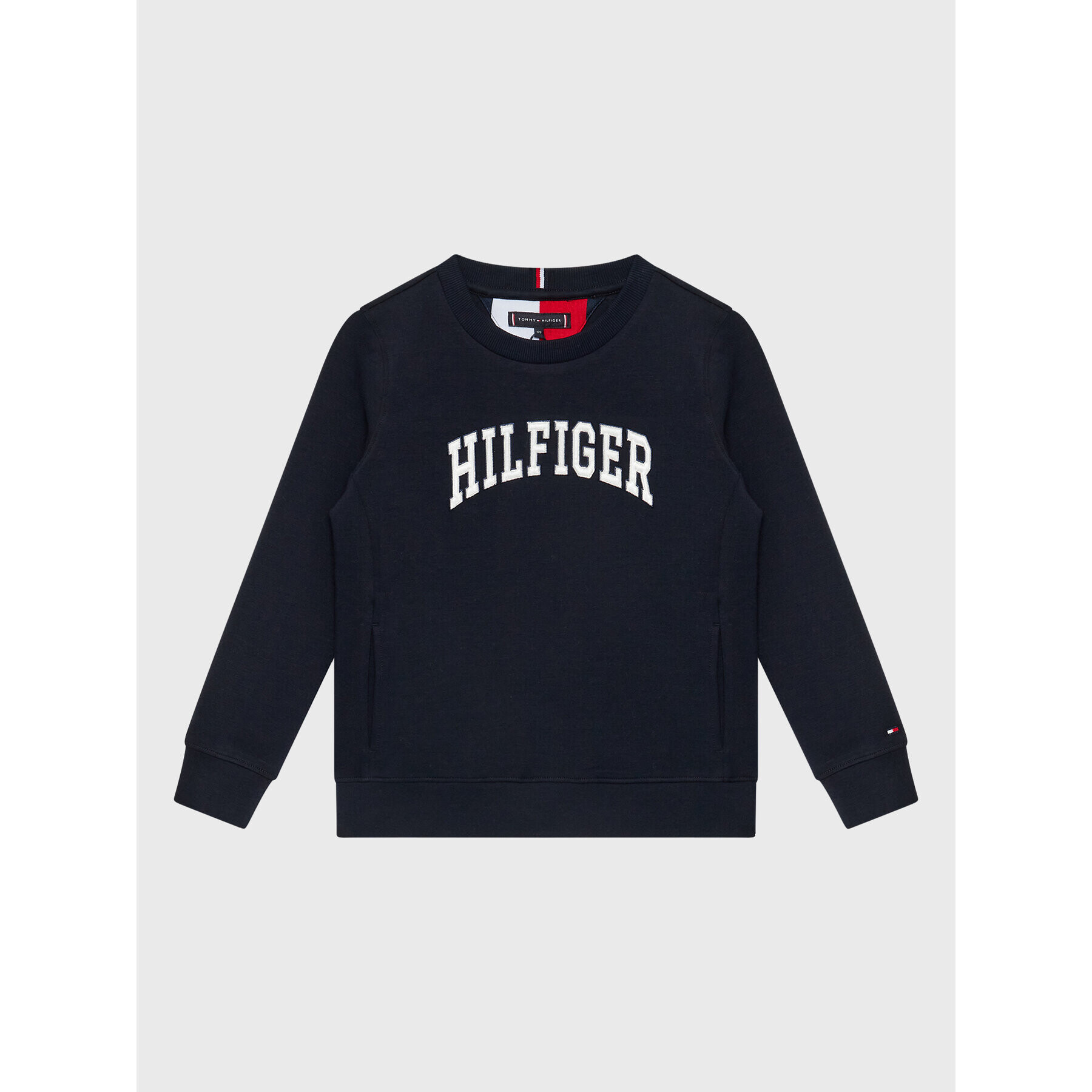 Tommy Hilfiger Суитшърт Varsity KB0KB07661 Тъмносин Regular Fit - Pepit.bg