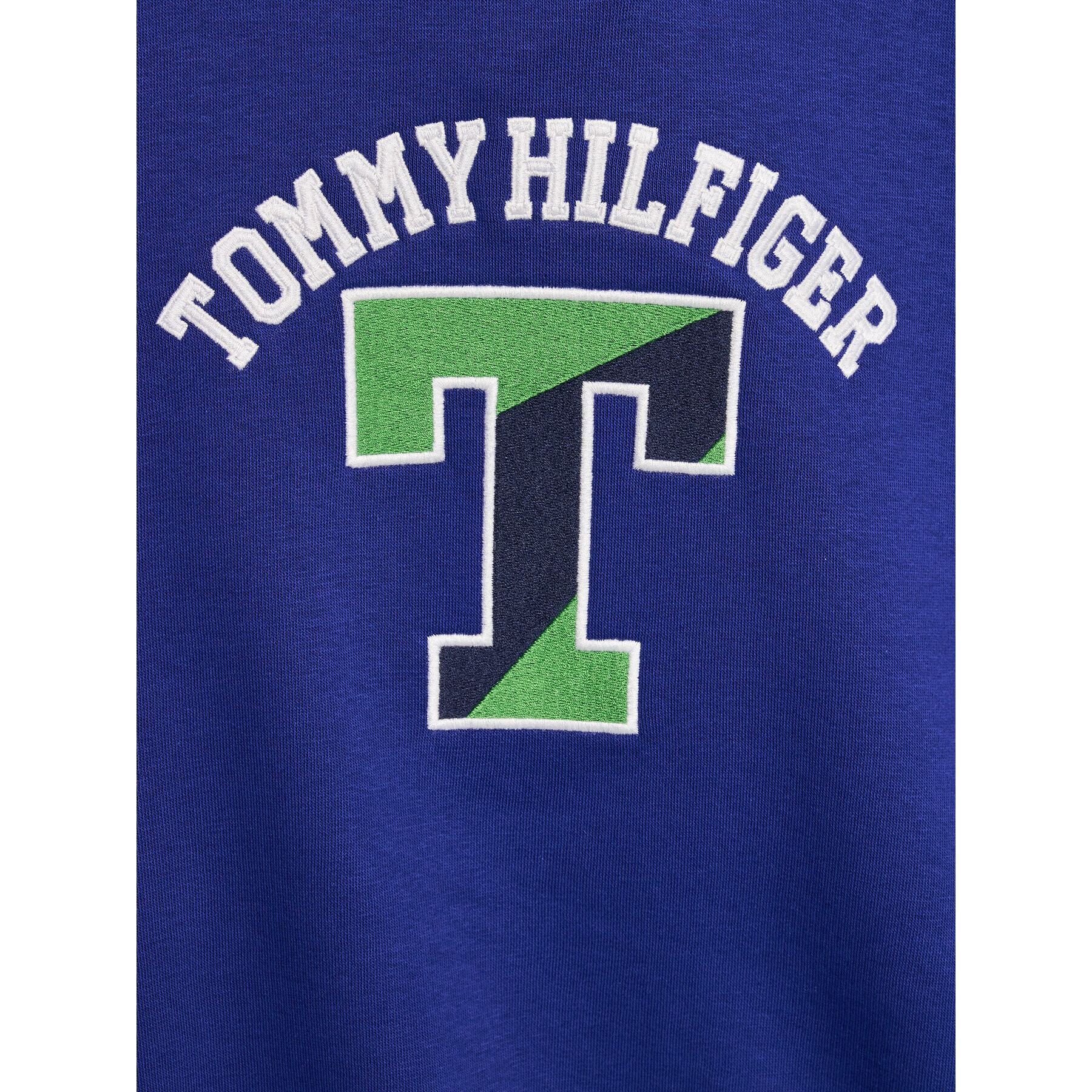 Tommy Hilfiger Суитшърт Versity KB0KB08293 D Син Regular Fit - Pepit.bg