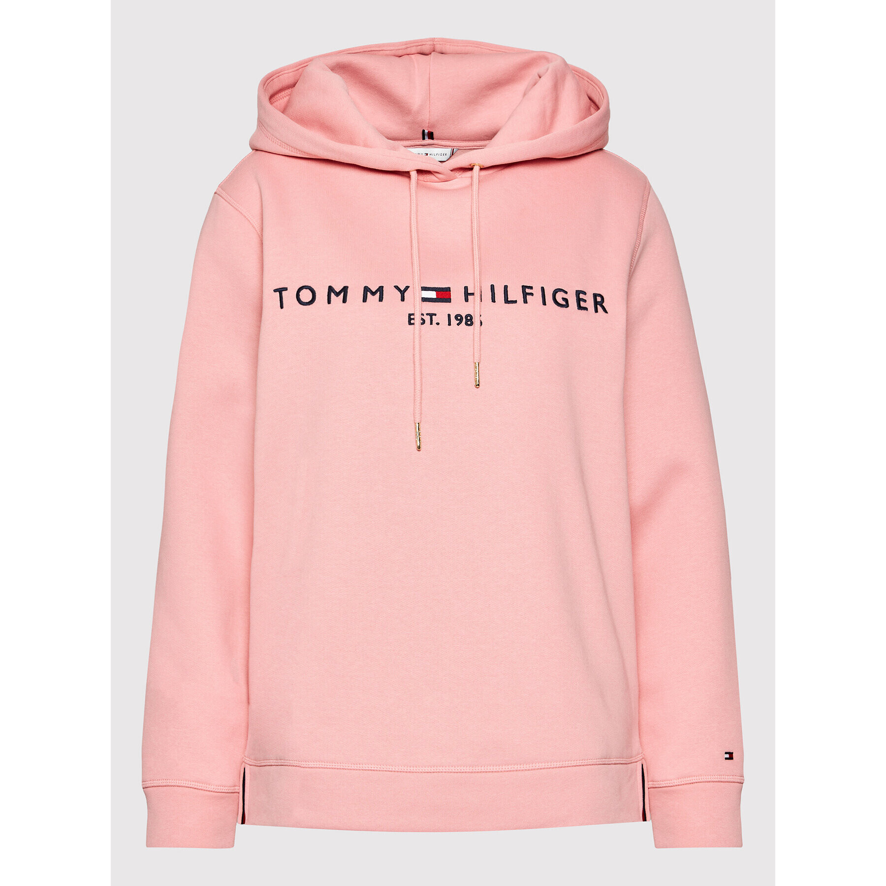 Tommy Hilfiger Суитшърт WW0WW26410 Розов Regular Fit - Pepit.bg