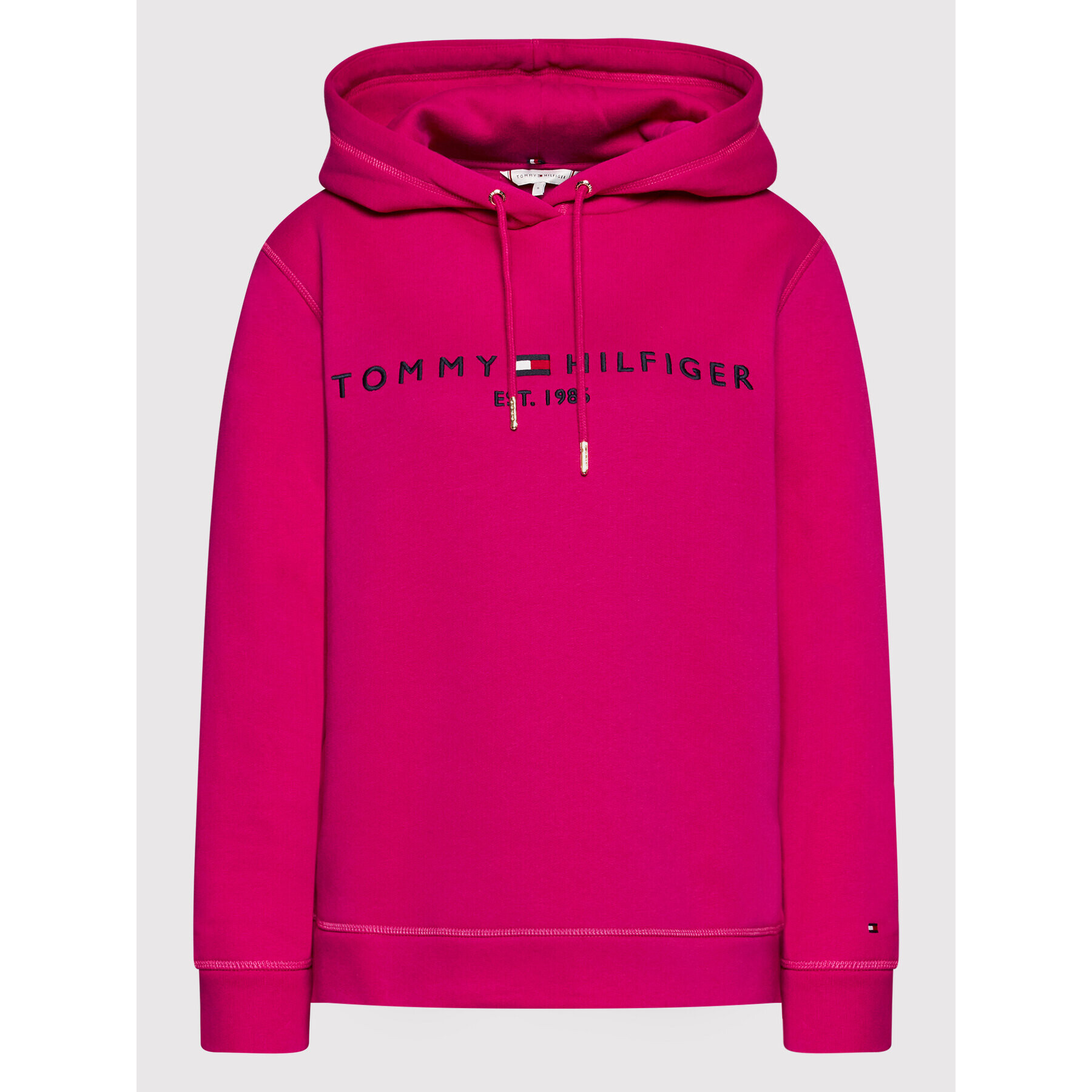 Tommy Hilfiger Суитшърт WW0WW26410 Розов Regular Fit - Pepit.bg