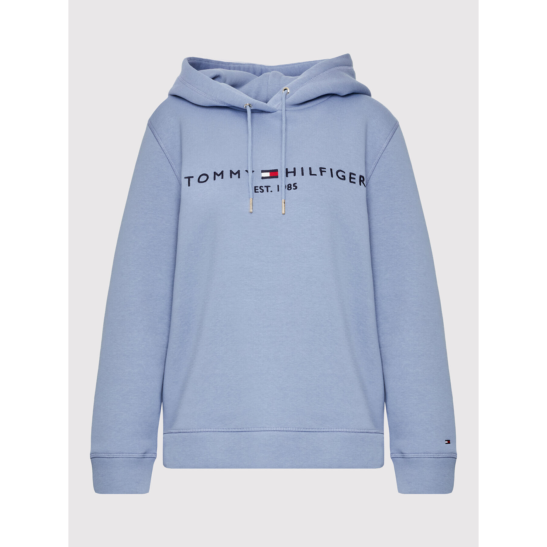 Tommy Hilfiger Суитшърт WW0WW26410 Син Regular Fit - Pepit.bg