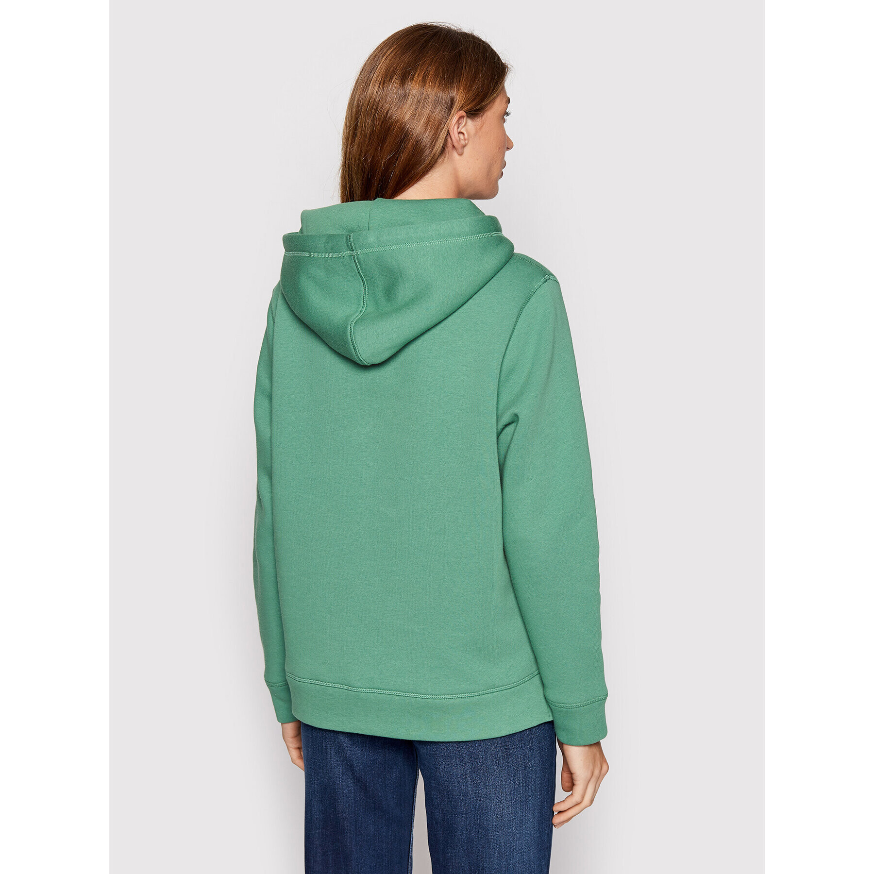 Tommy Hilfiger Суитшърт WW0WW26410 Зелен Regular Fit - Pepit.bg
