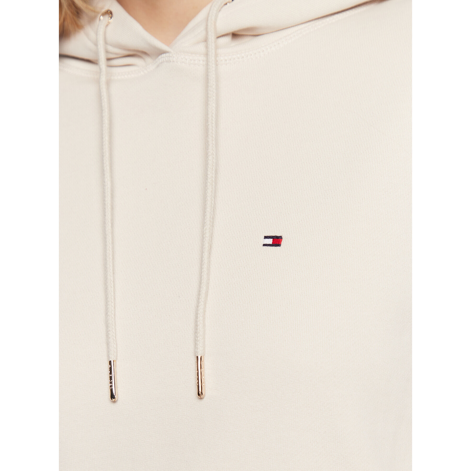 Tommy Hilfiger Суитшърт WW0WW32206 Бежов Regular Fit - Pepit.bg