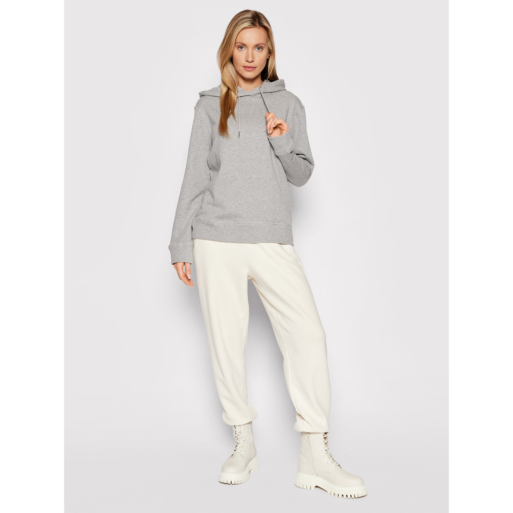 Tommy Hilfiger Суитшърт WW0WW32206 Сив Regular Fit - Pepit.bg